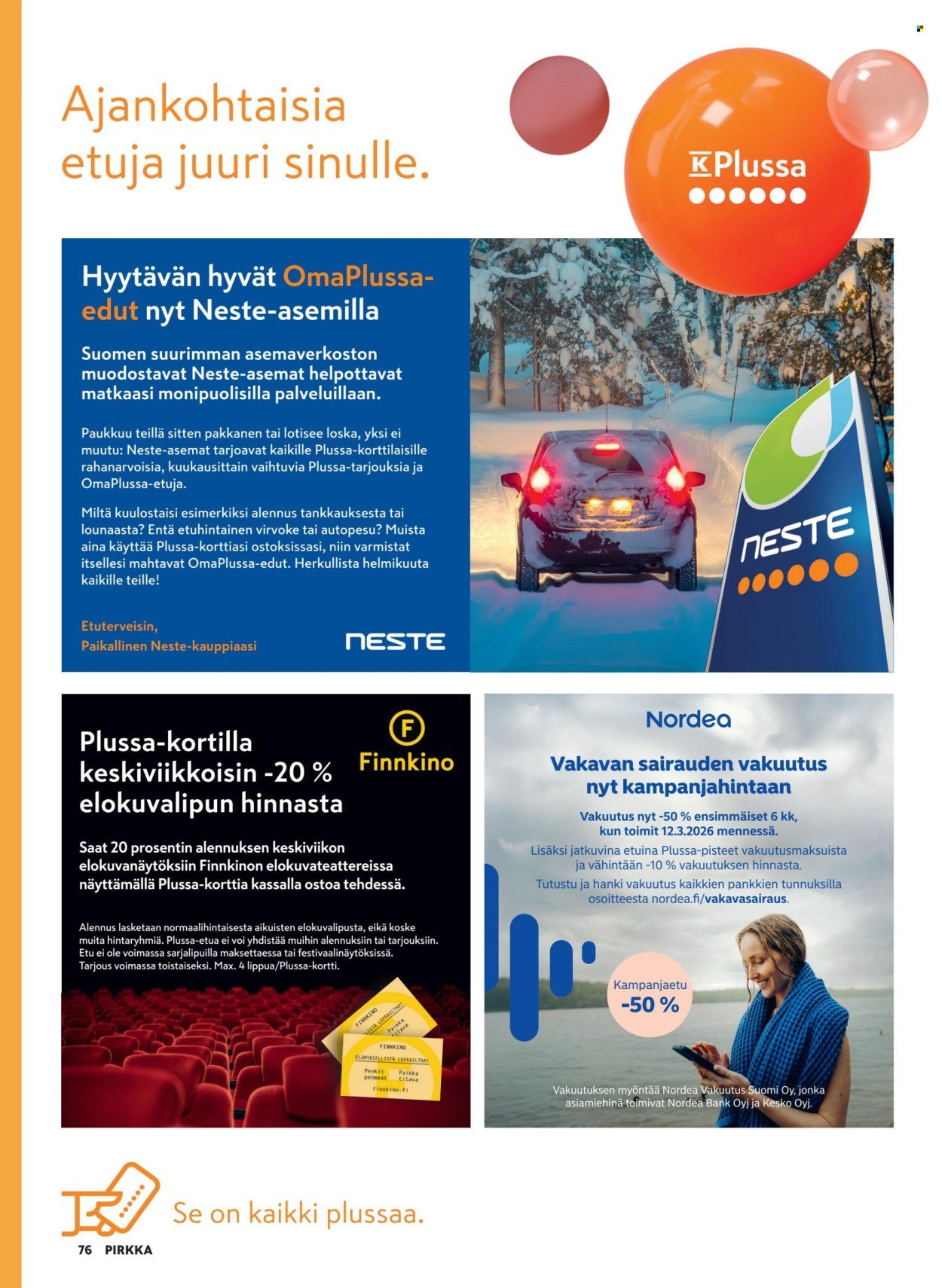 K-SUPERMARKET tarjoukset - Pirkka