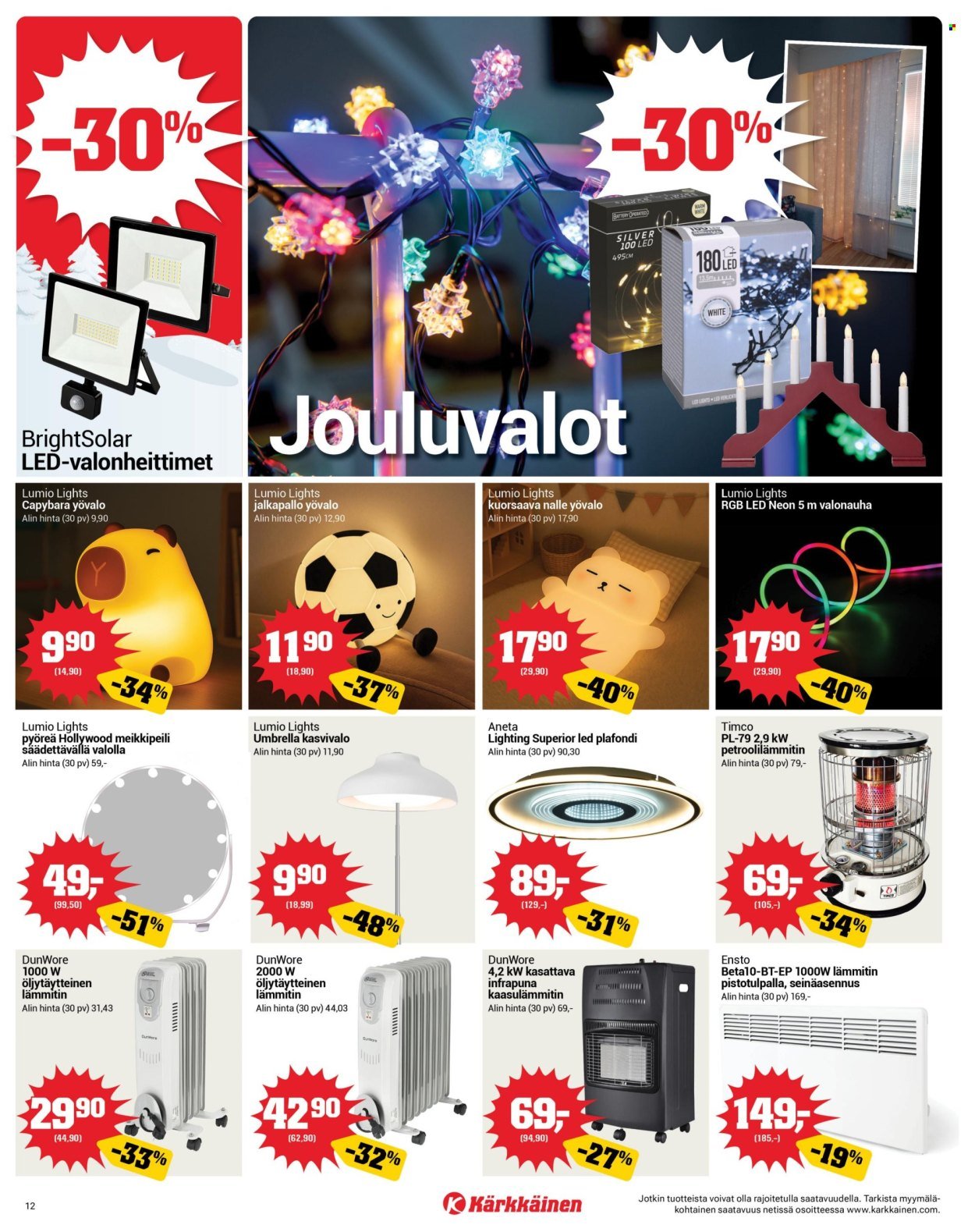 KÄRKKÄINEN tarjoukset - Viikko # 49 Joulukuu 2025