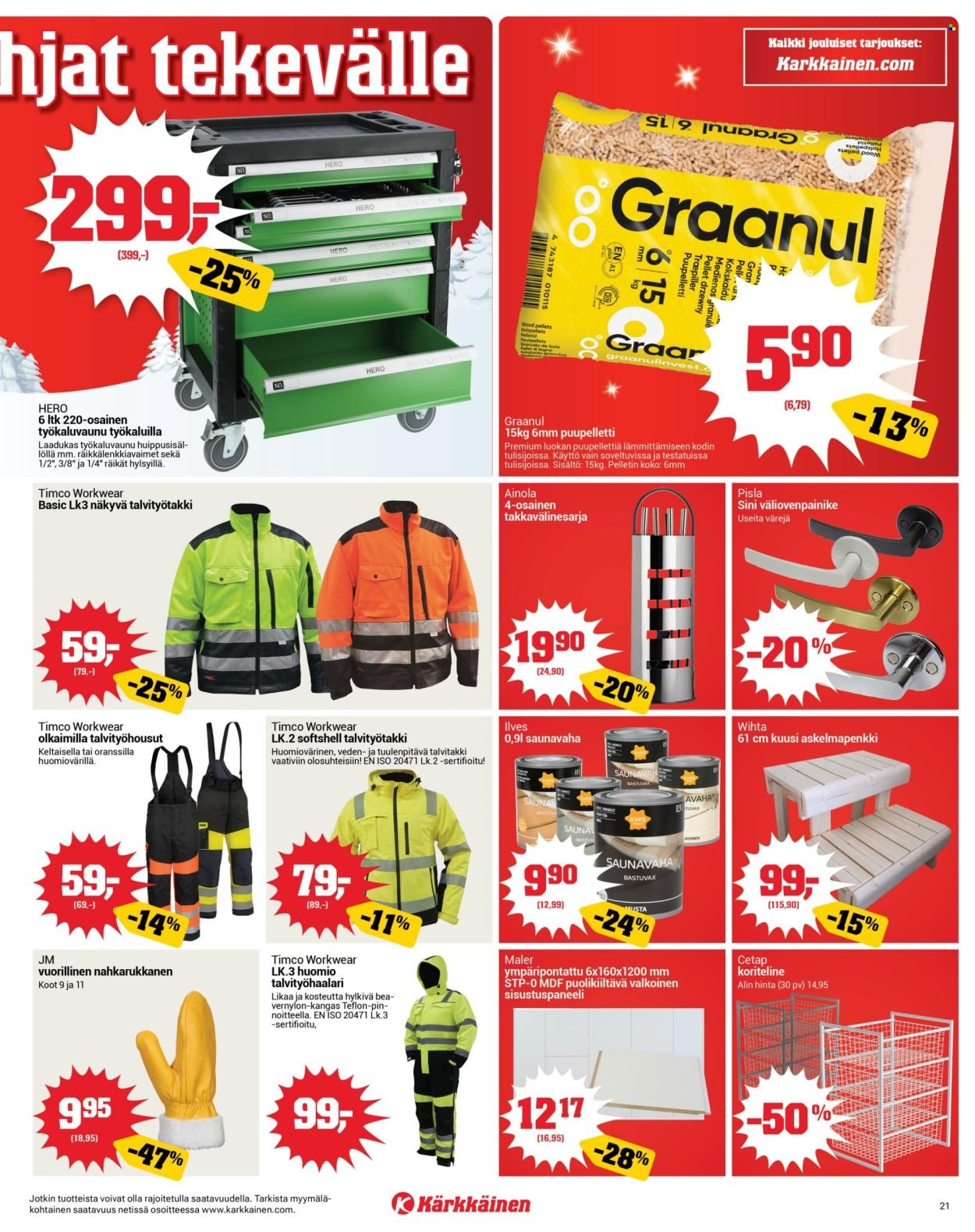 KÄRKKÄINEN tarjoukset - Viikko # 49 Joulukuu 2025