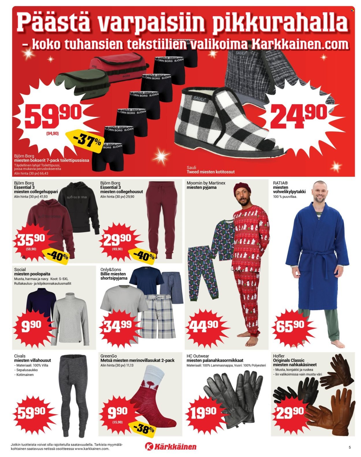 KÄRKKÄINEN tarjoukset - Viikko # 49 Joulukuu 2025