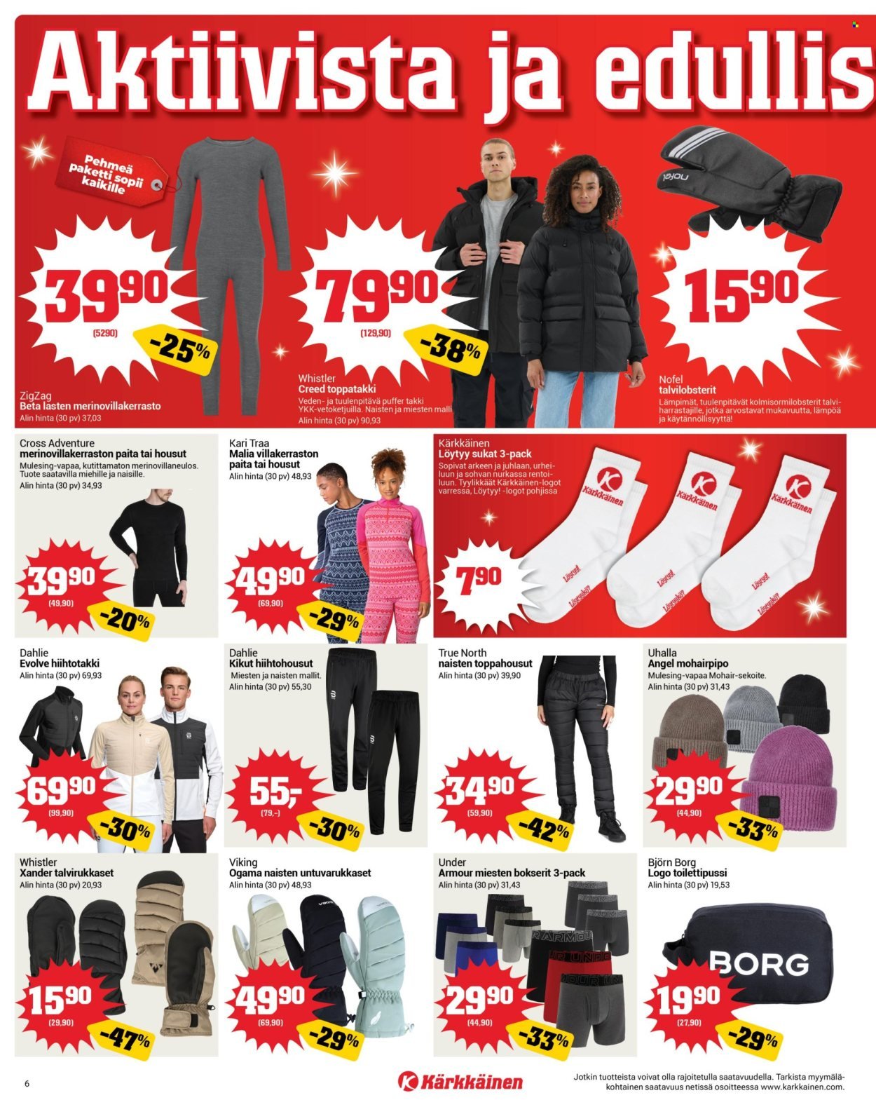 KÄRKKÄINEN tarjoukset - Viikko # 49 Joulukuu 2025