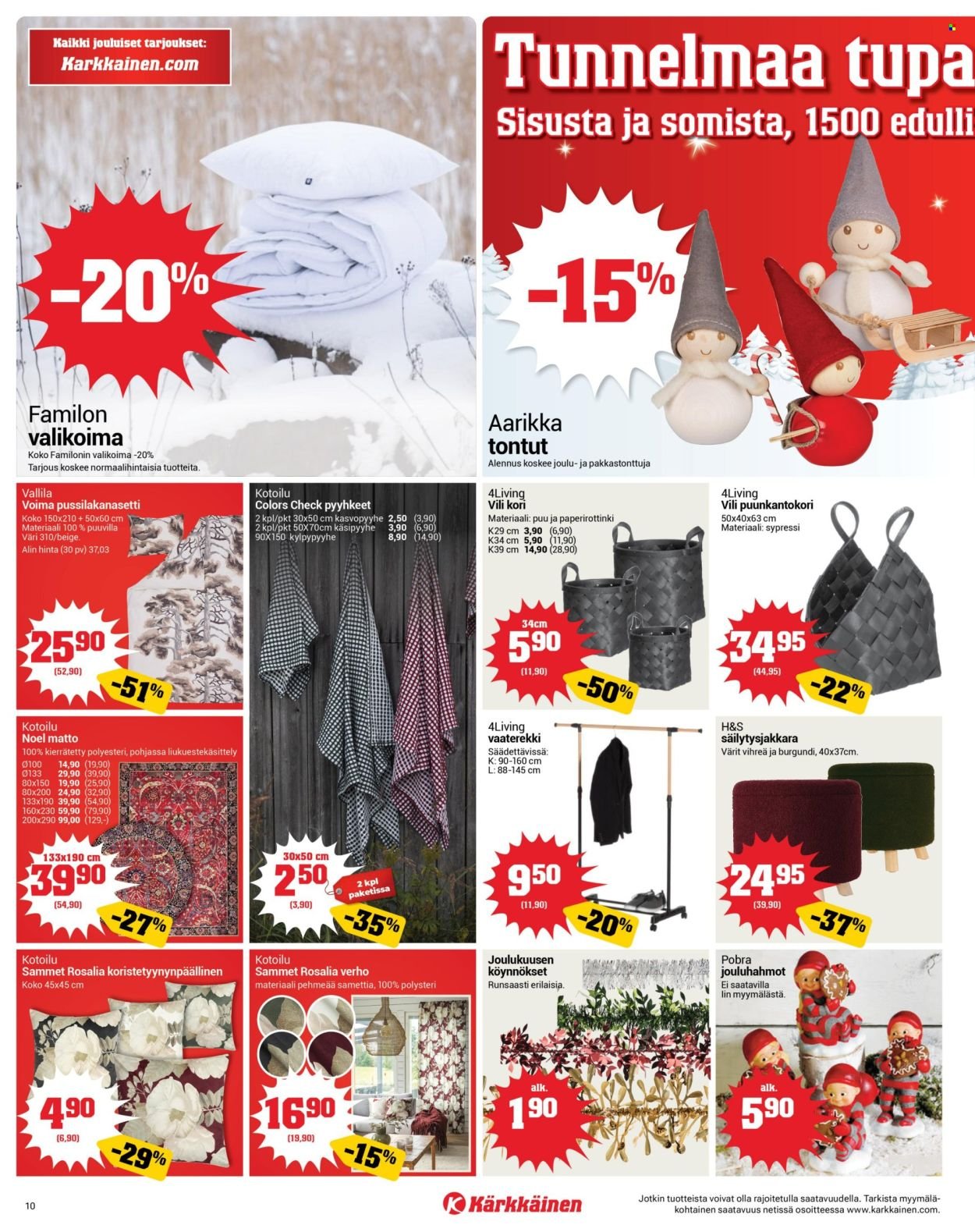 KÄRKKÄINEN tarjoukset - Viikko # 49 Joulukuu 2025
