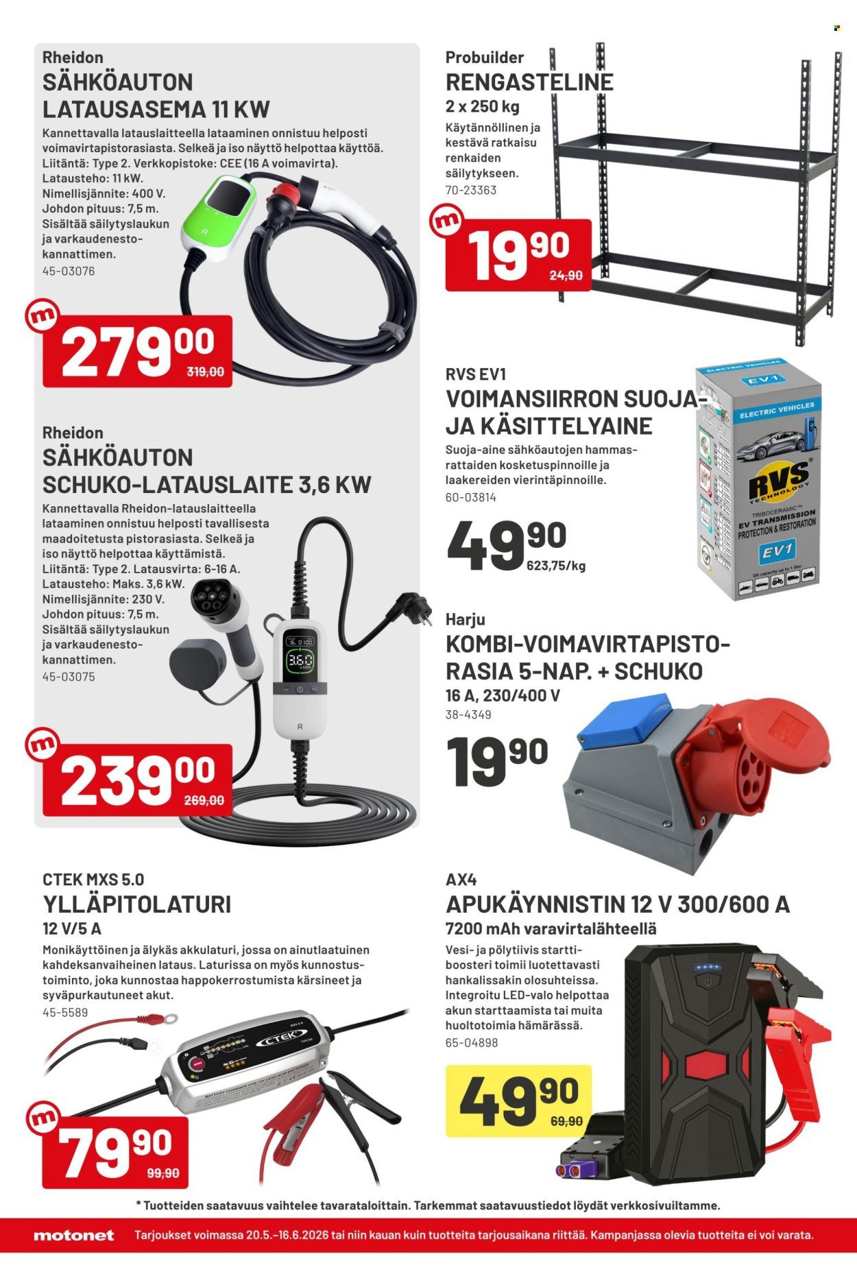 MOTONET tarjoukset - Roadshow