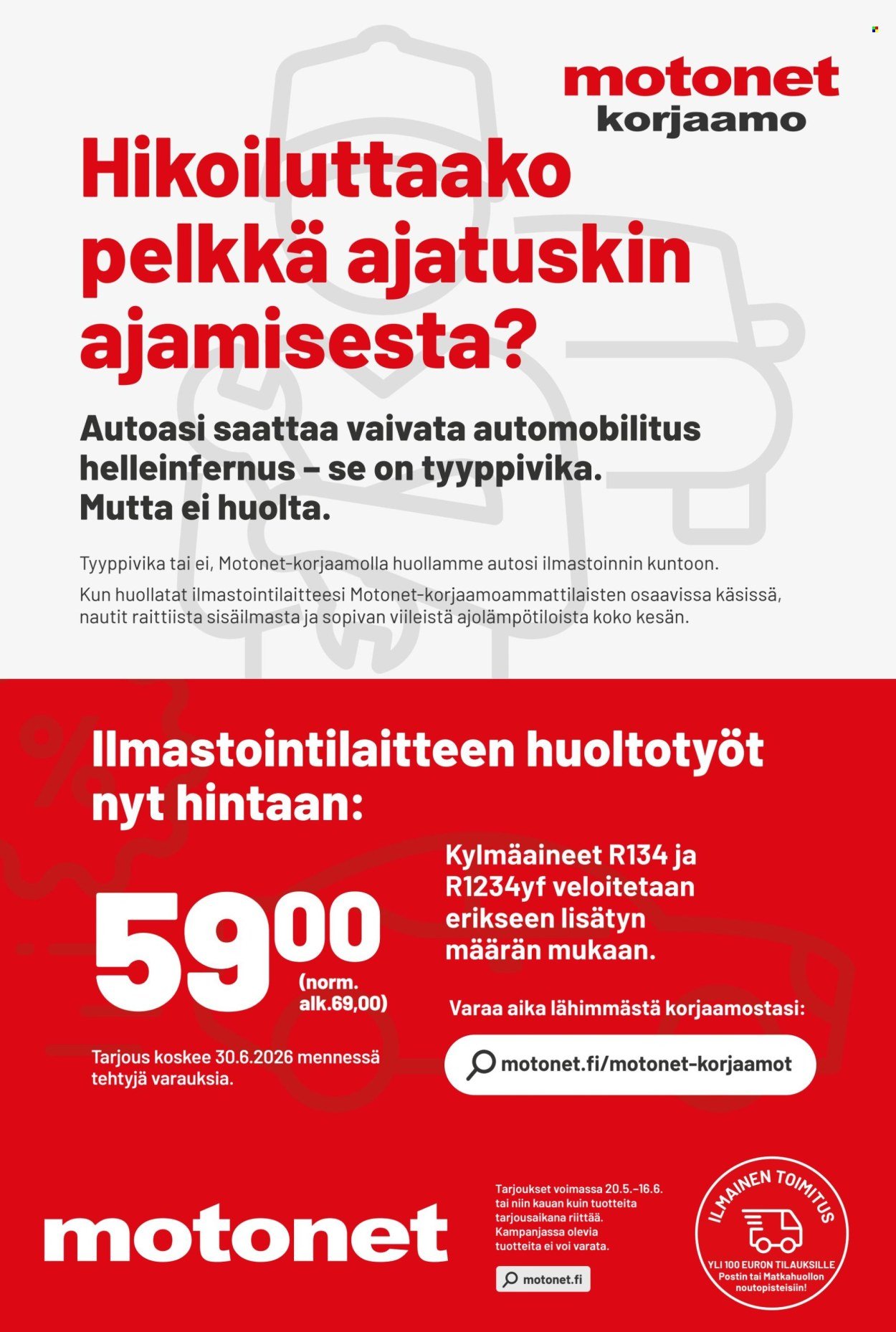MOTONET tarjoukset - Roadshow