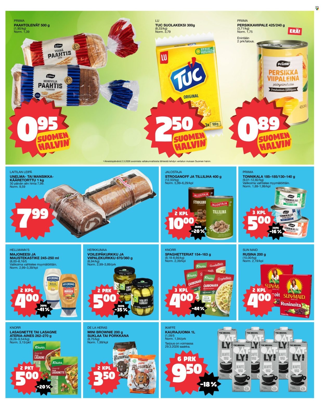 TOKMANNI tarjoukset - Tarjoussanomat