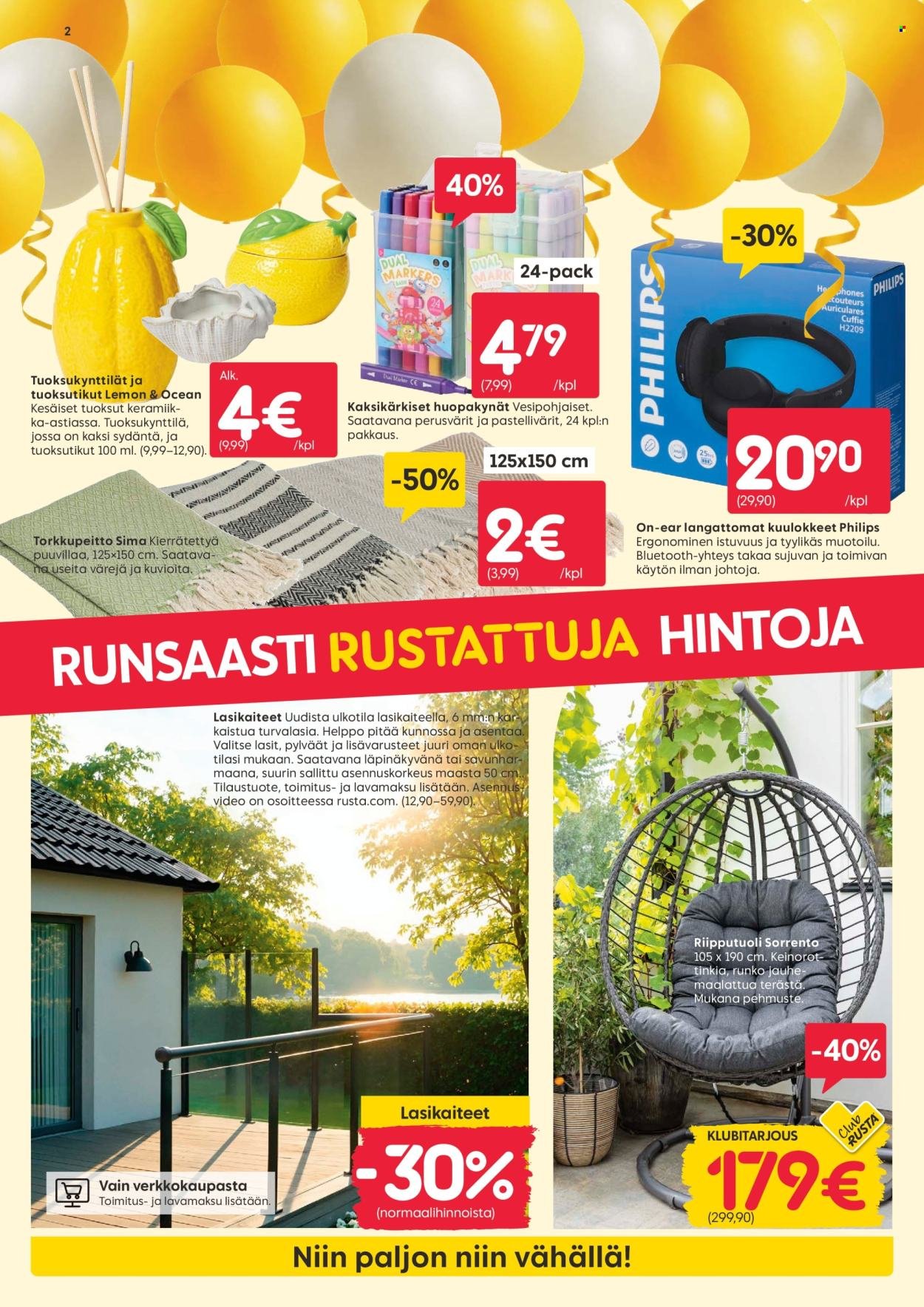 RUSTA tarjoukset - Alkaen MA 20.4.2026