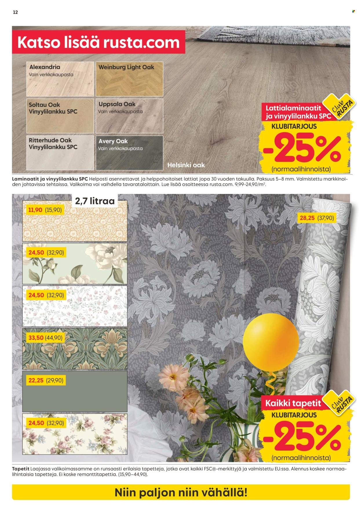 RUSTA tarjoukset - Alkaen MA 20.4.2026