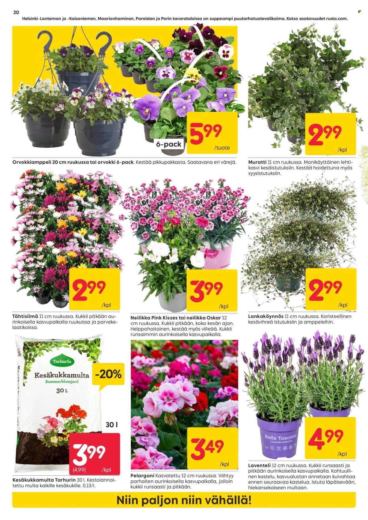 RUSTA tarjoukset - Alkaen MA 20.4.2026