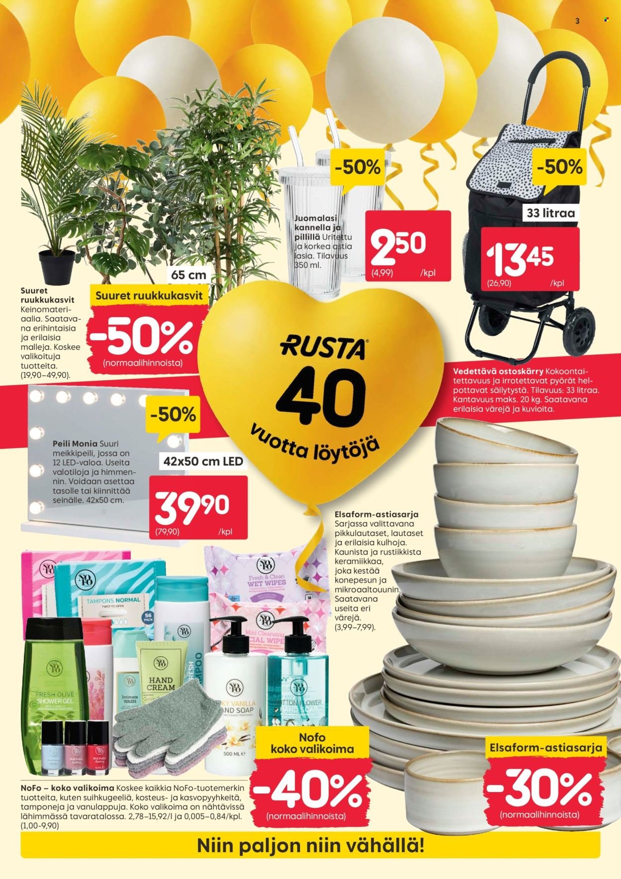 RUSTA tarjoukset - Alkaen MA 20.4.2026