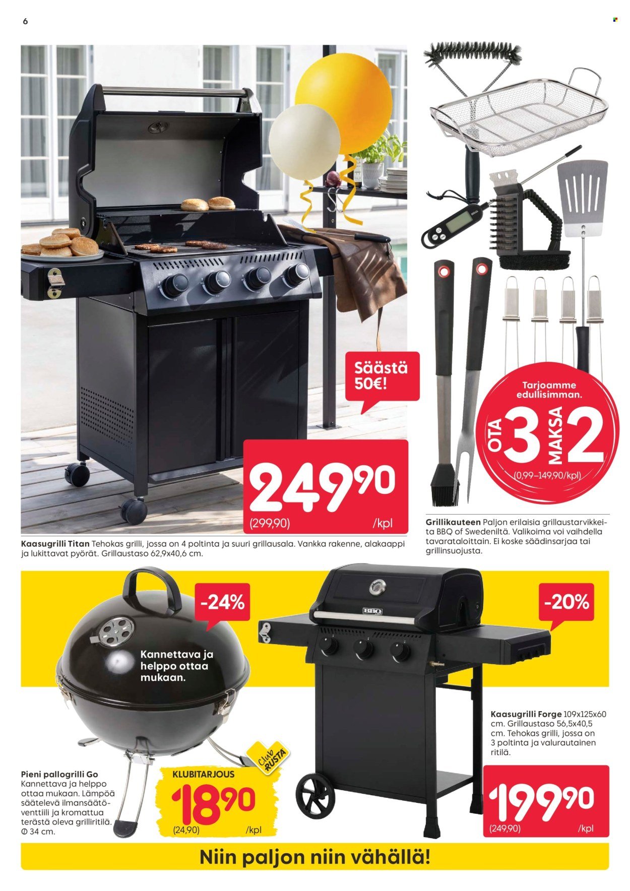 RUSTA tarjoukset - Alkaen MA 20.4.2026