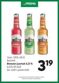 PRISMA tarjoukset - Alkaen KE 29.10.2025 (2025-10-29 - 2025-12-28)