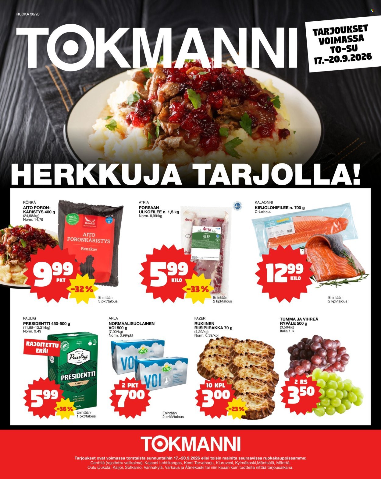 TOKMANNI tarjoukset - Ruokasanomat