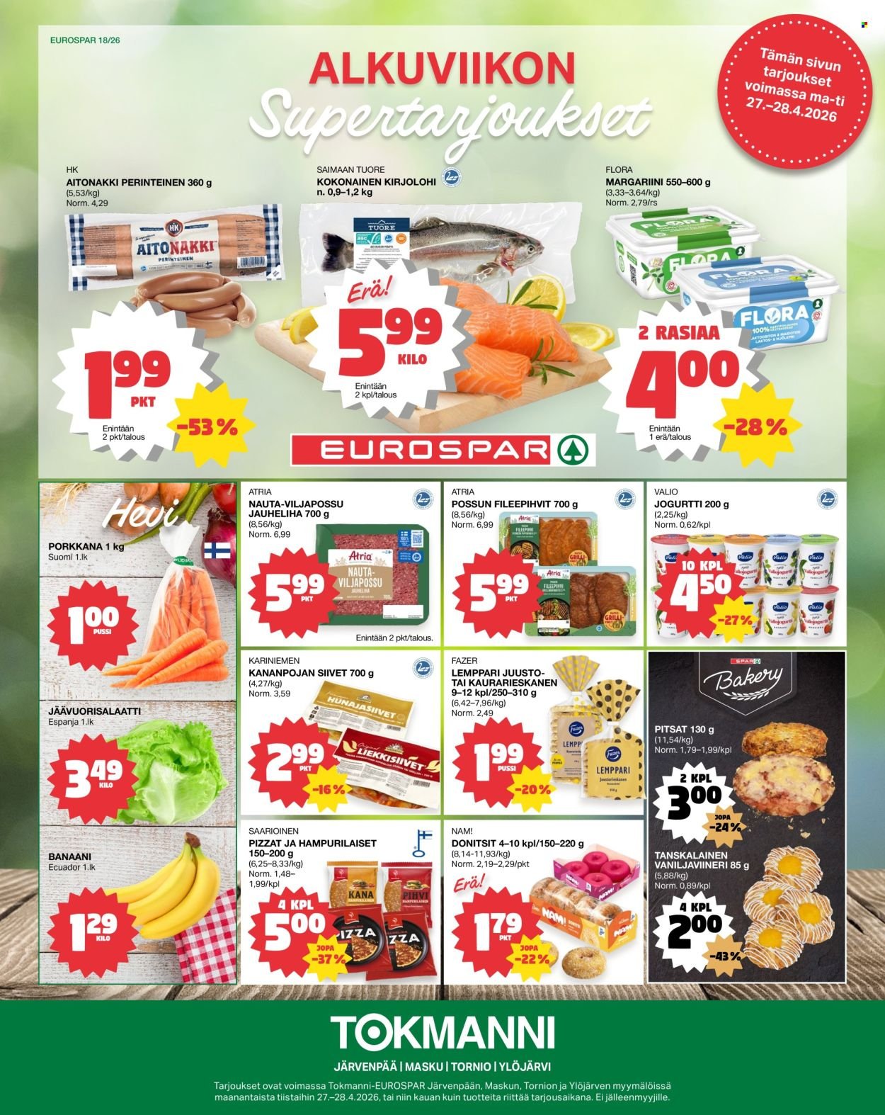 TOKMANNI tarjoukset - EUROSPAR