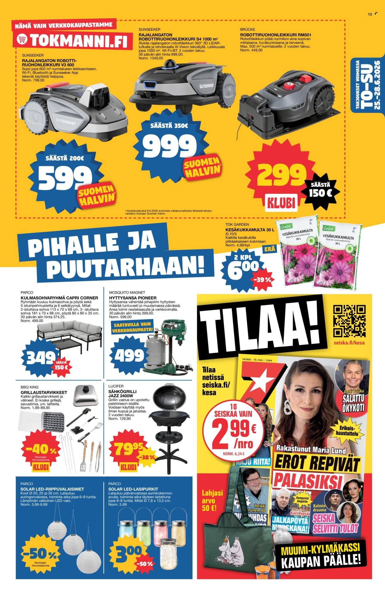 TOKMANNI tarjoukset - Tarjoussanomat