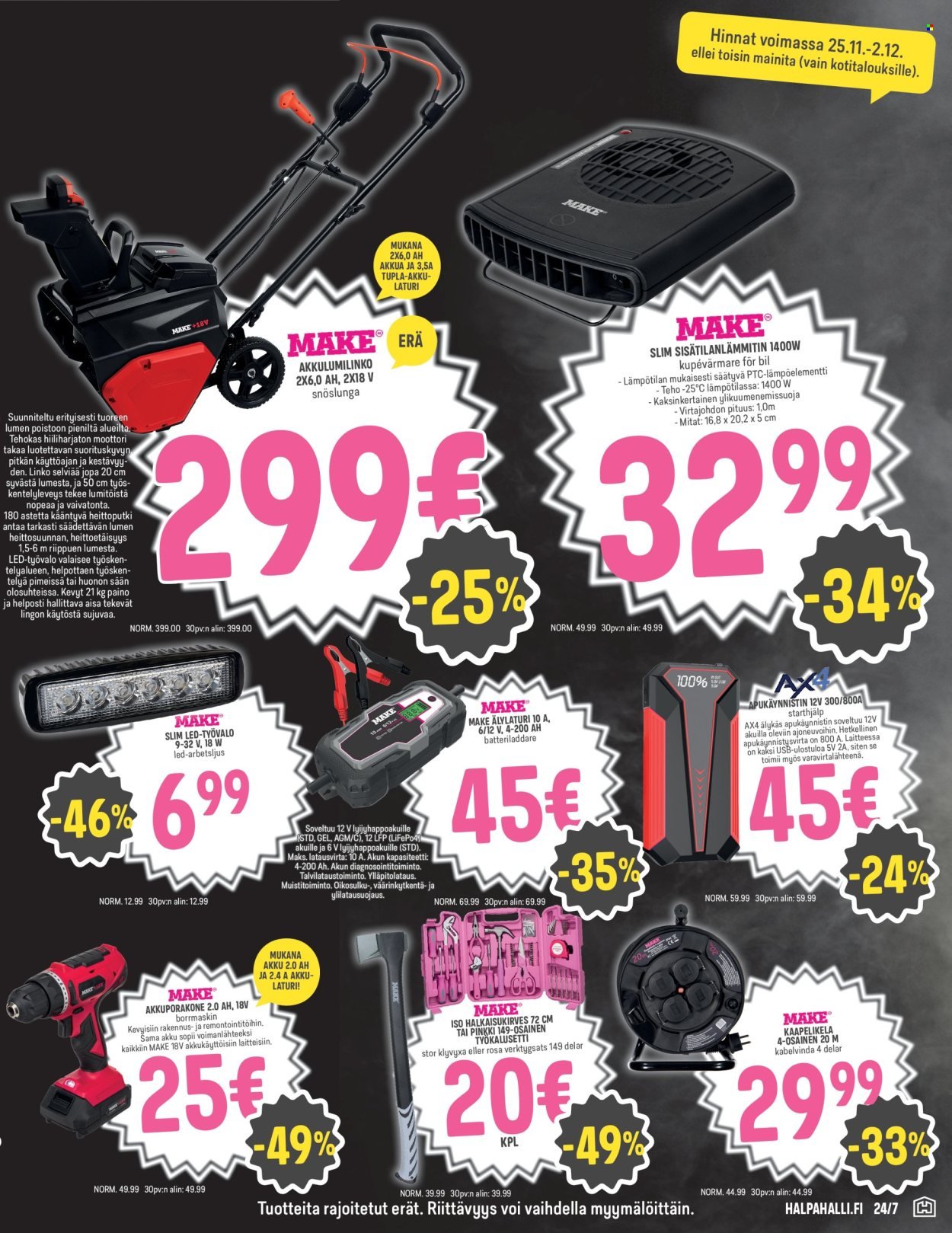 HALPAHALLI tarjoukset - Uusin tarjouslehtemme