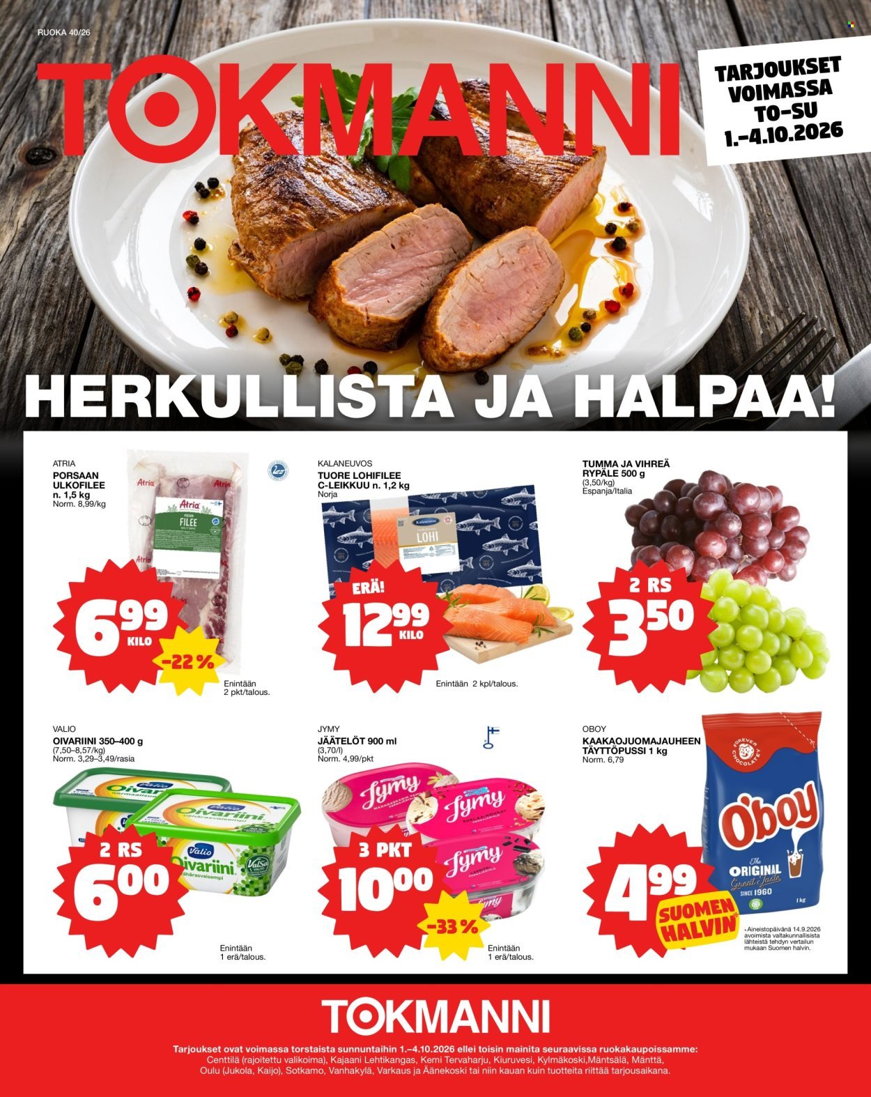 TOKMANNI tarjoukset - Ruokasanomat