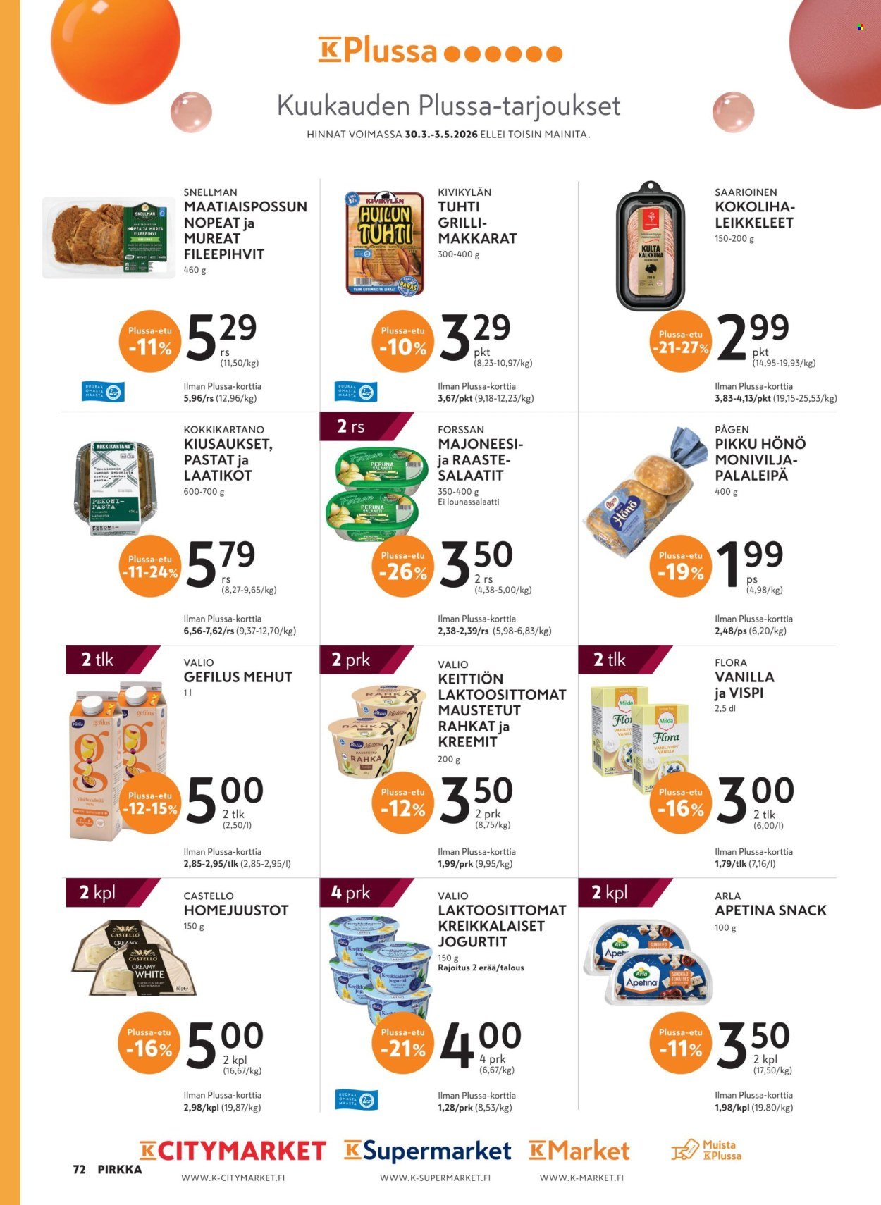 K-MARKET tarjoukset - Pirkka
