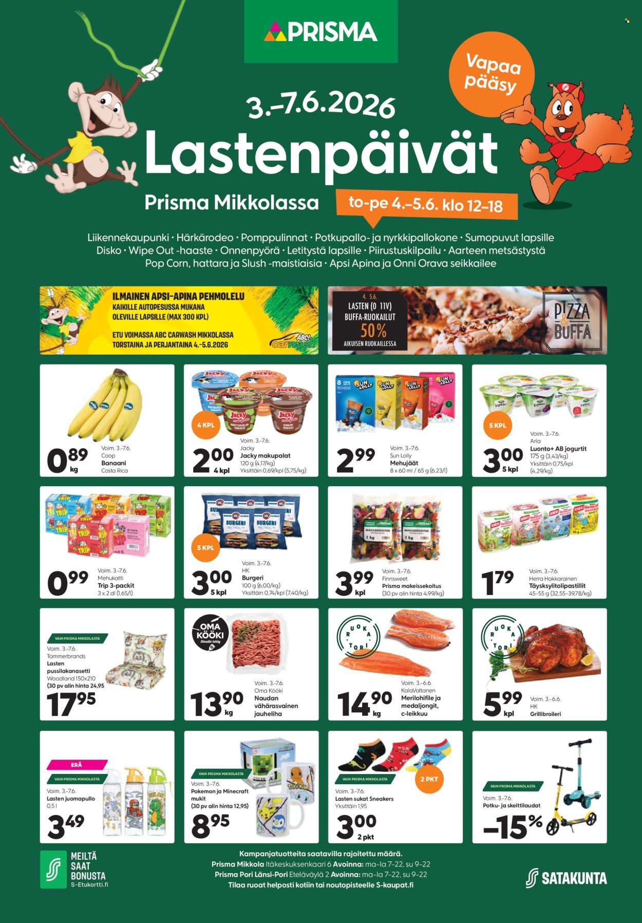 PRISMA tarjoukset - Alkaen KE 3.6.2026