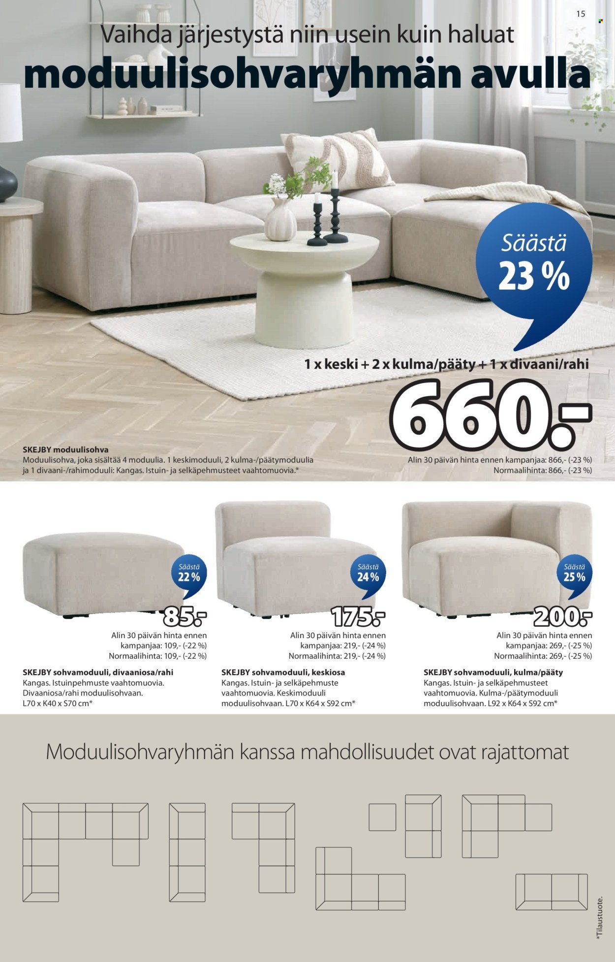 JYSK tarjoukset - Viikon tarjoukset