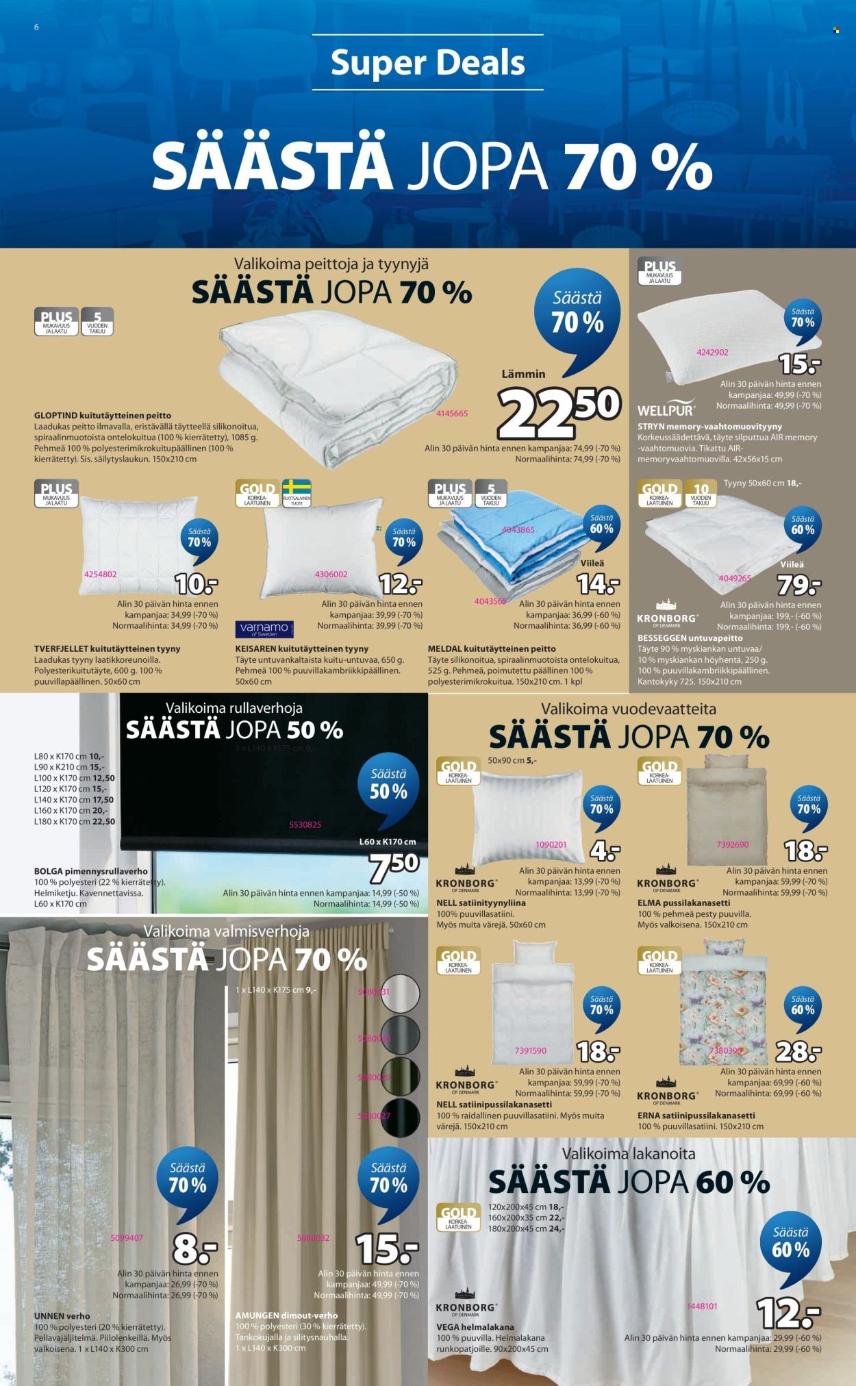 JYSK tarjoukset - Viikon tarjoukset
