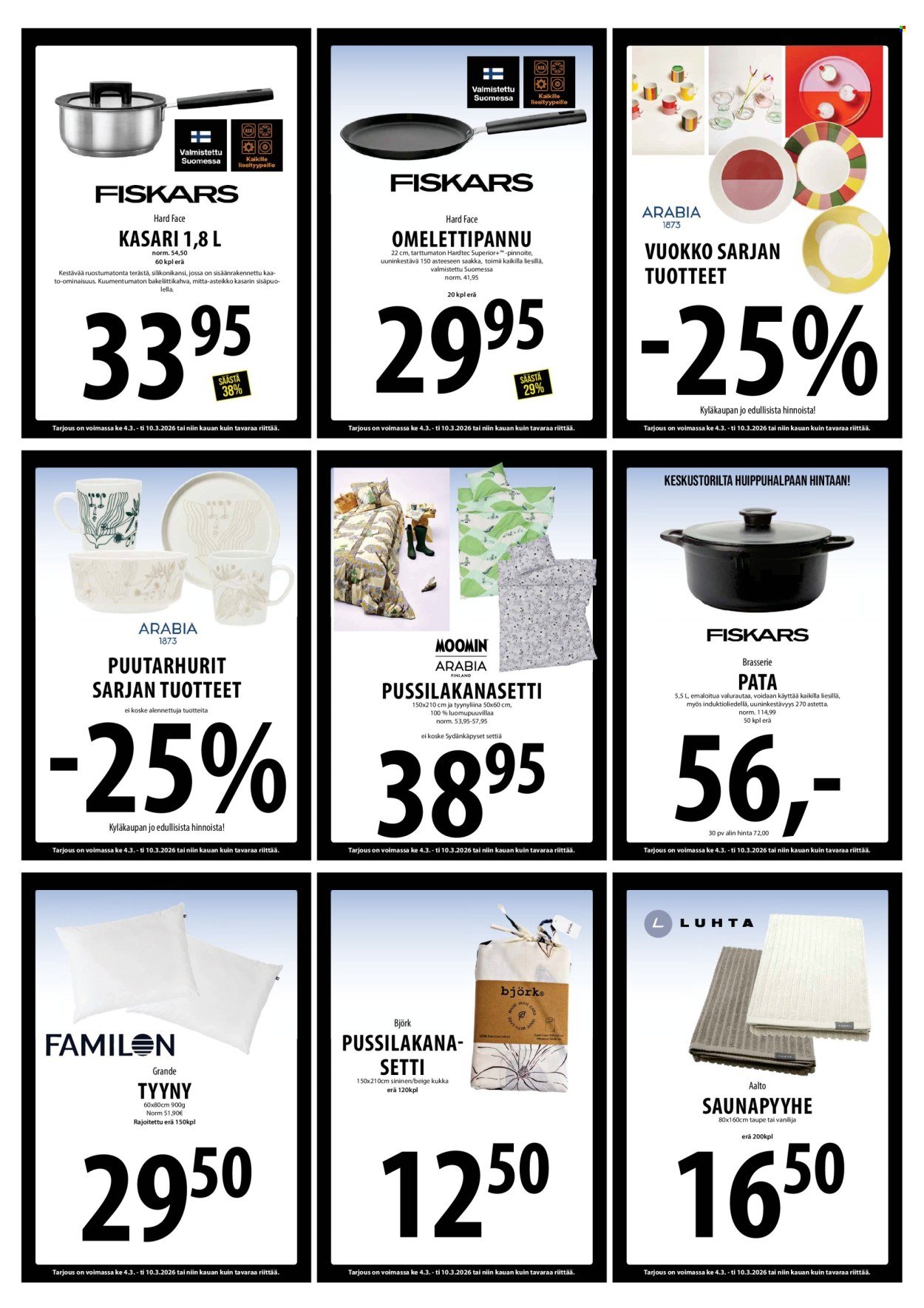 TUURI tarjoukset - Alkaen KE 4.3.2026