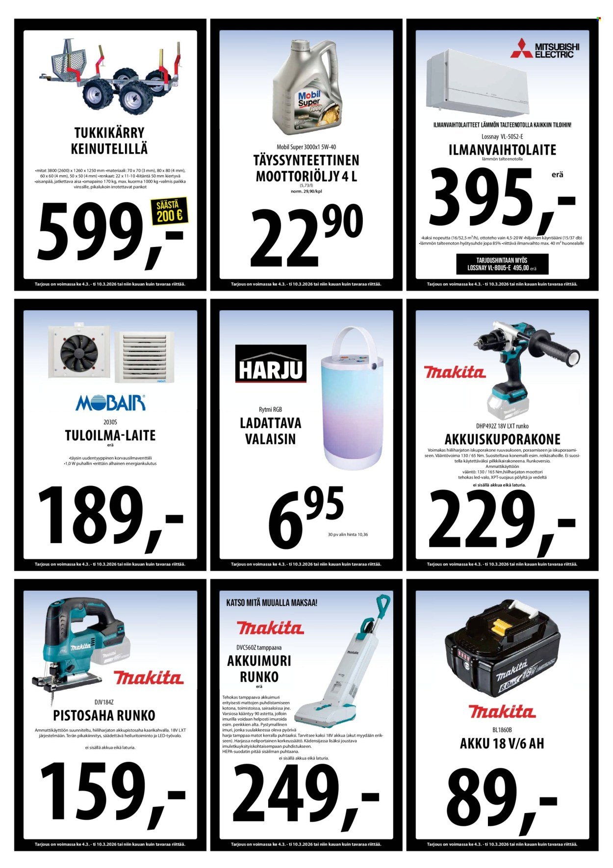 TUURI tarjoukset - Alkaen KE 4.3.2026