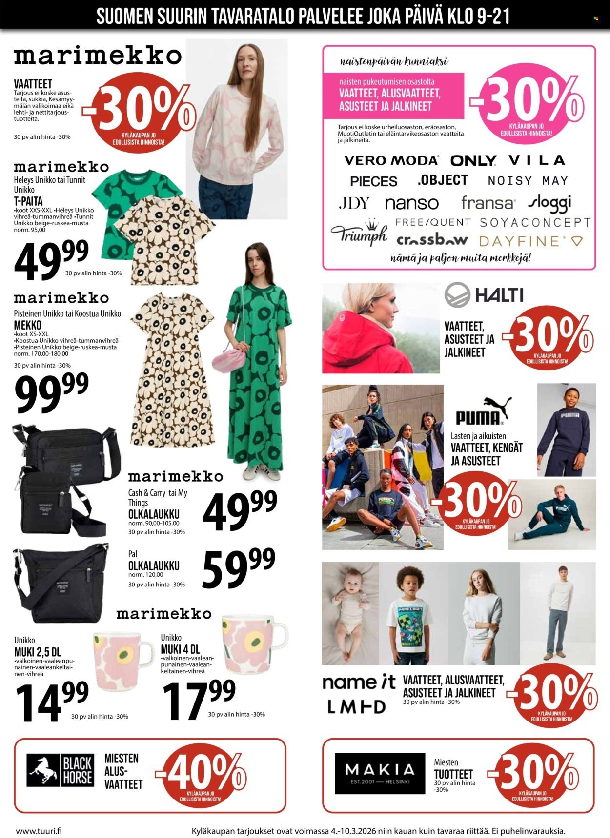 TUURI tarjoukset - Alkaen KE 4.3.2026