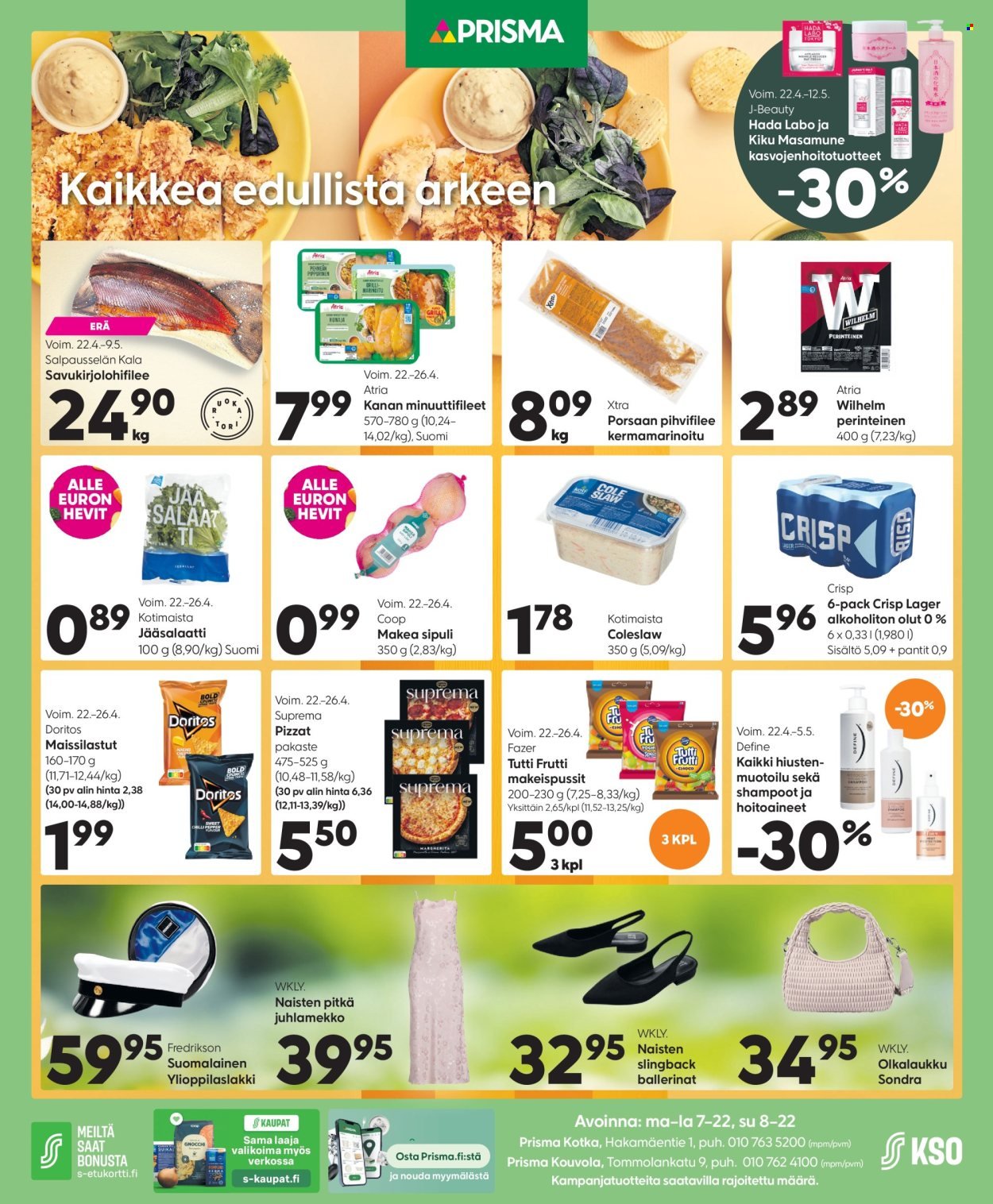 PRISMA tarjoukset - Alkaen KE 22.4.2026