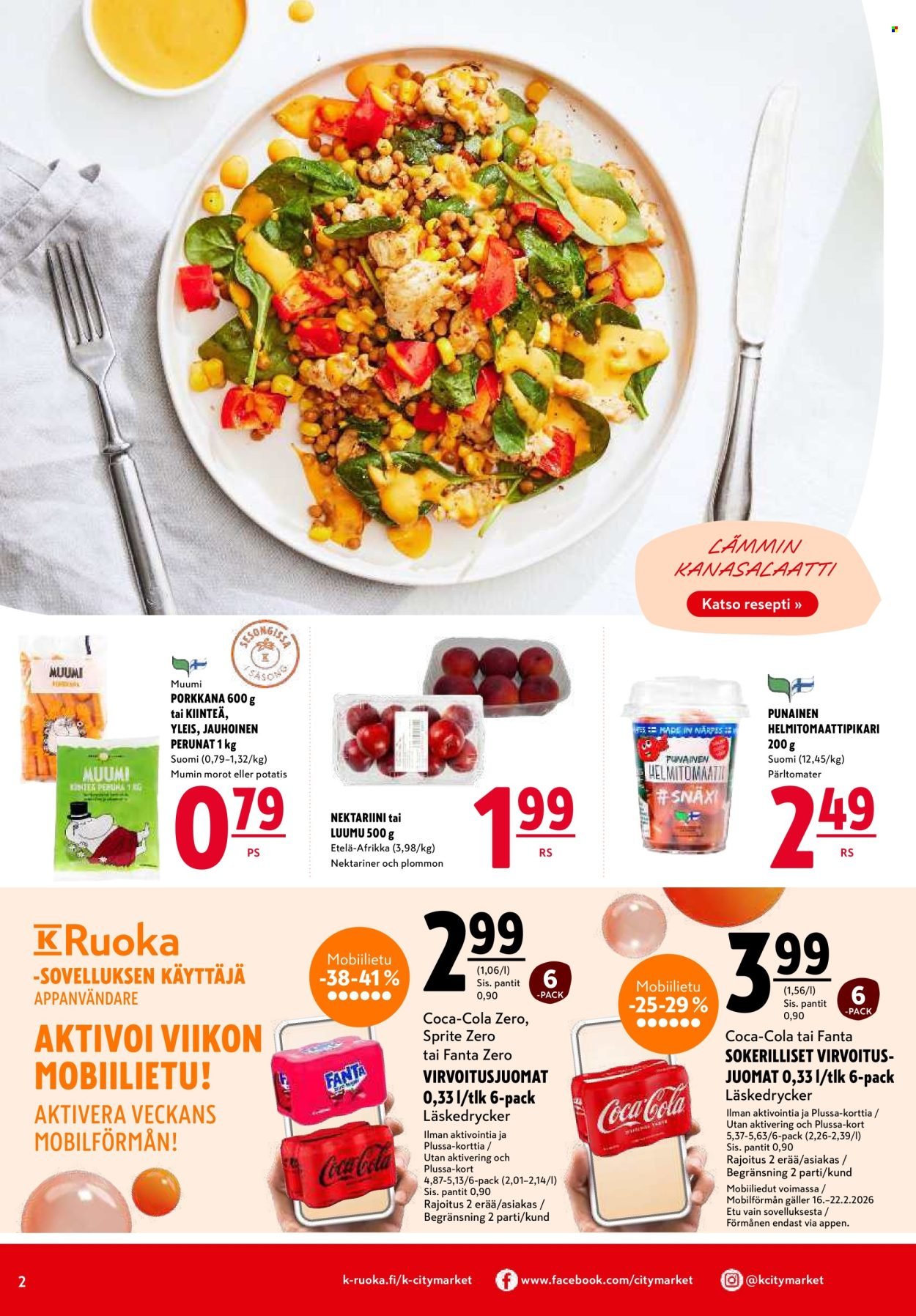 K-CITYMARKET tarjoukset - Alkaen TO 19.2.2026