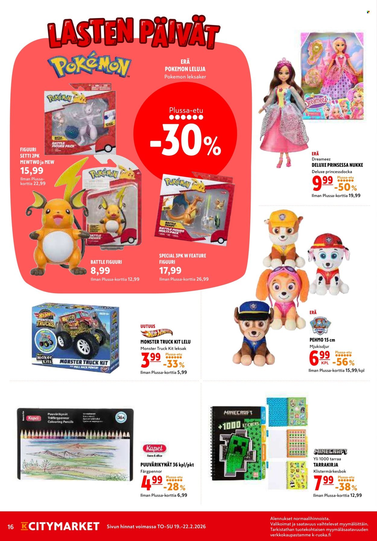 K-CITYMARKET tarjoukset - Alkaen TO 19.2.2026
