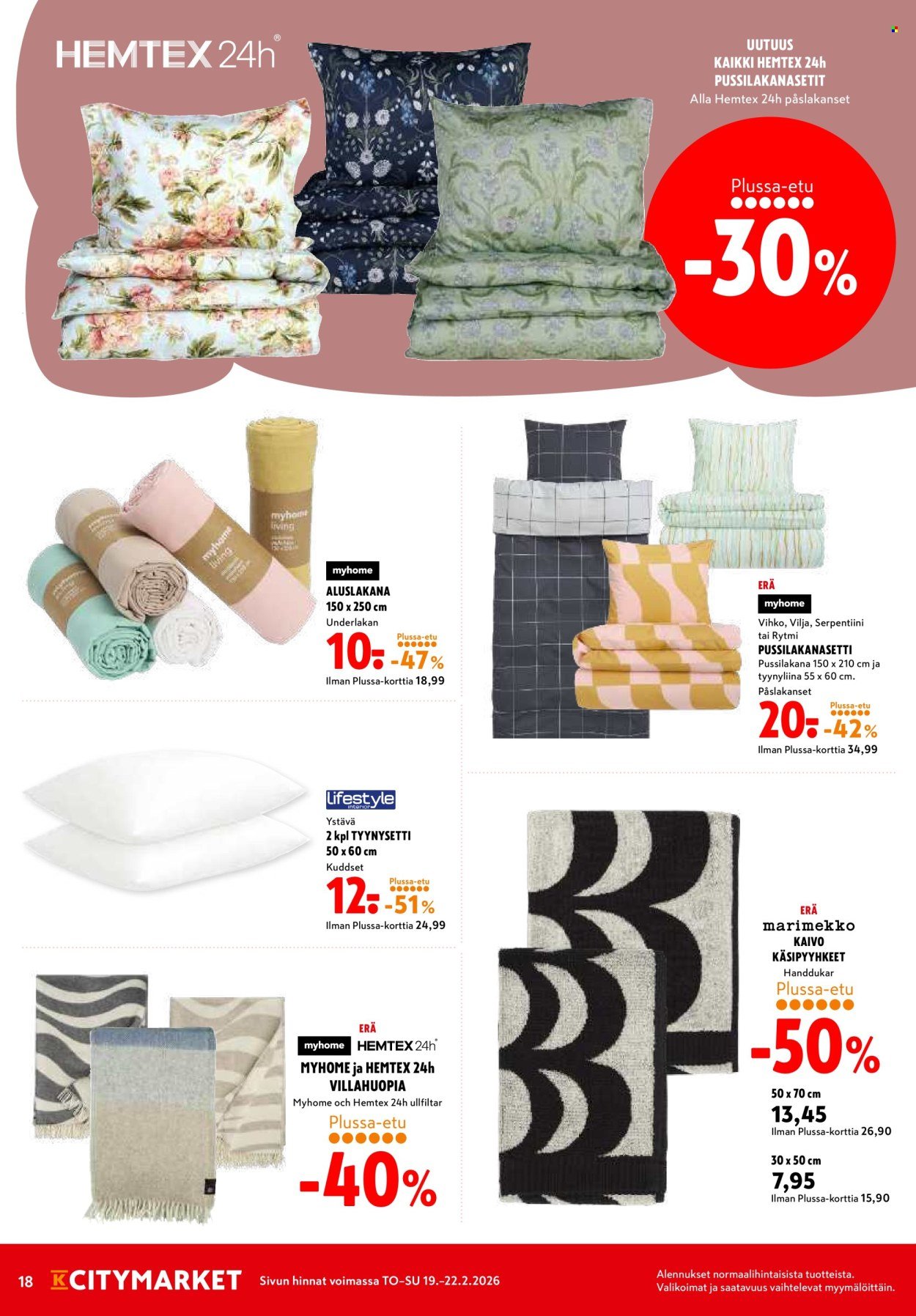 K-CITYMARKET tarjoukset - Alkaen TO 19.2.2026