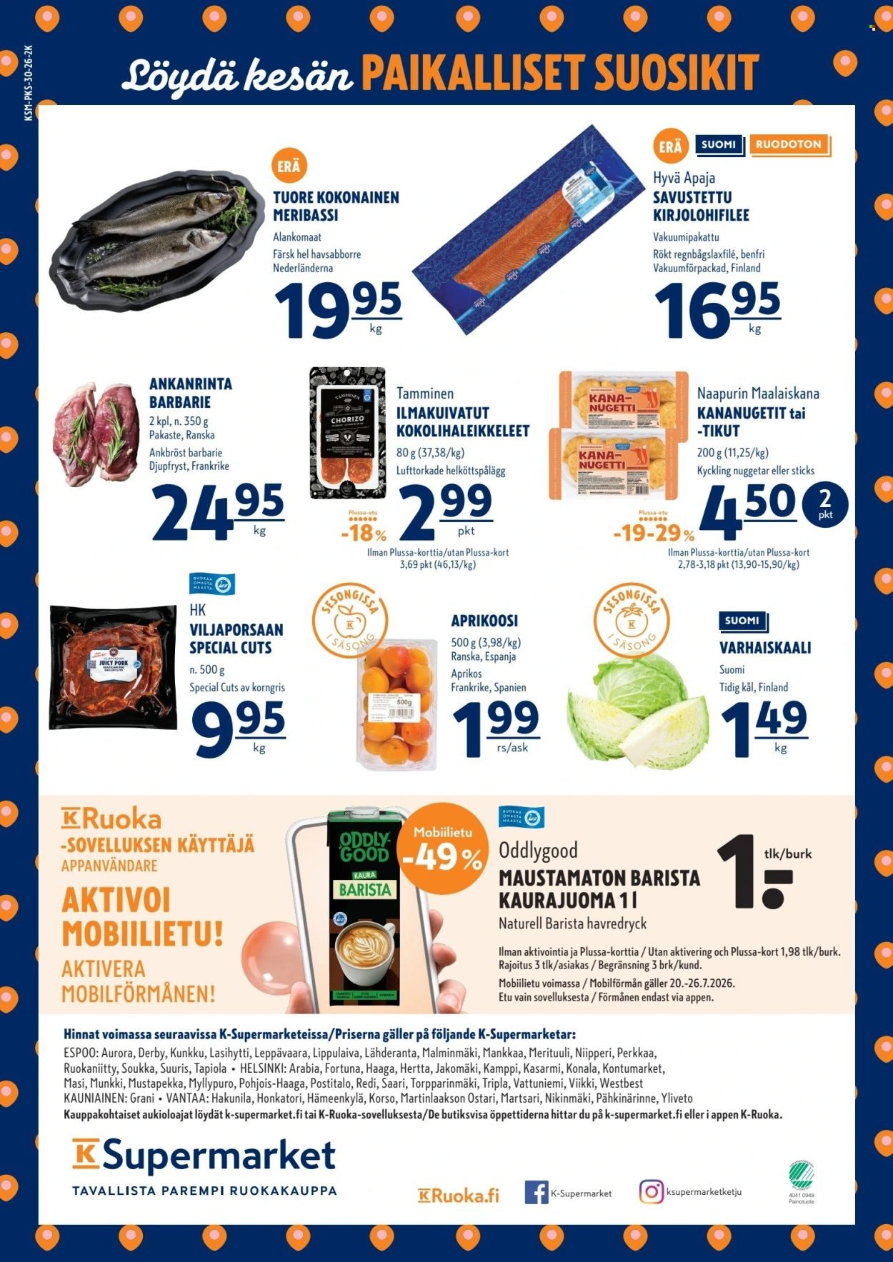 K-SUPERMARKET tarjoukset - Edullisesti kauppareissuun
