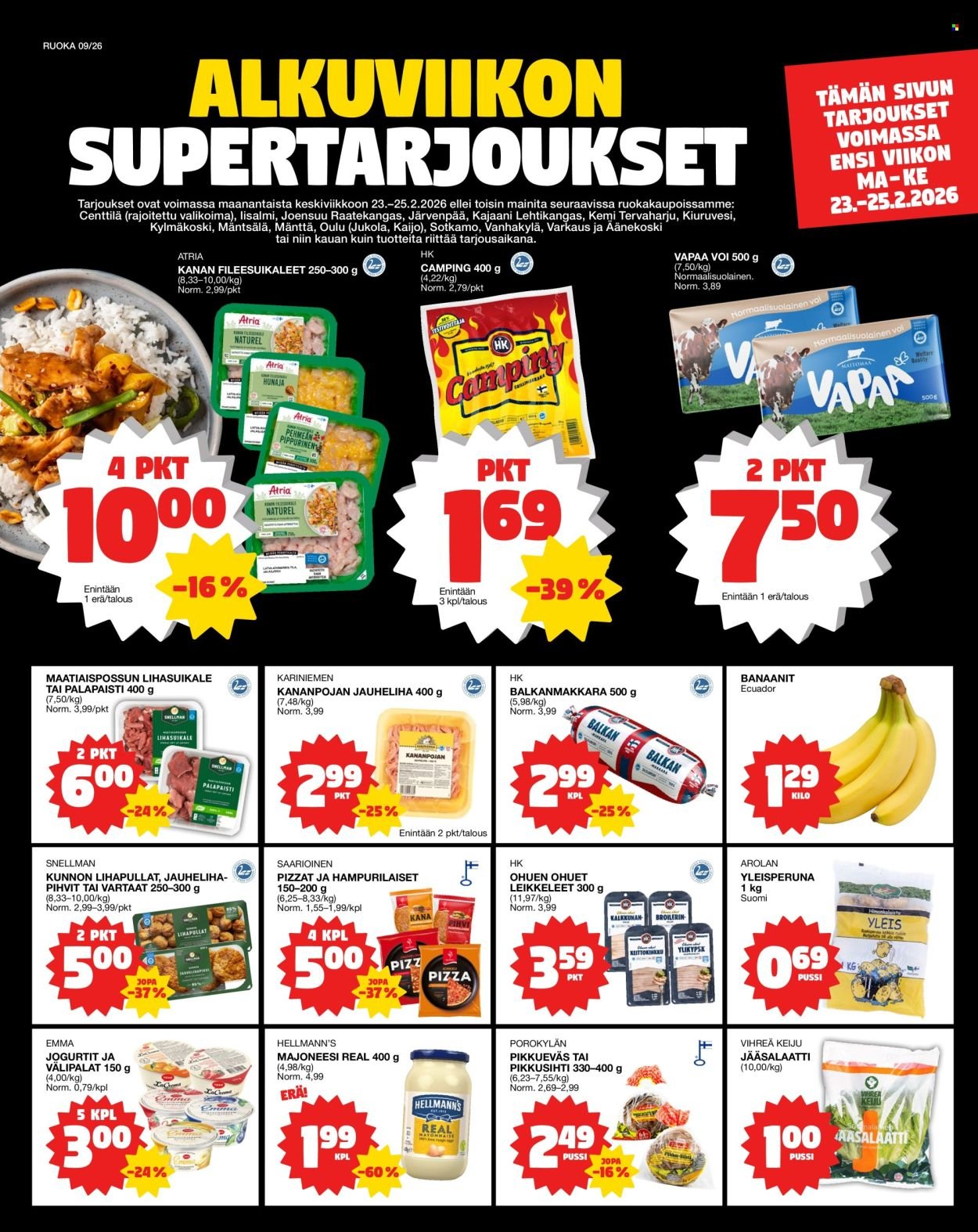 TOKMANNI tarjoukset - Ruokasanomat