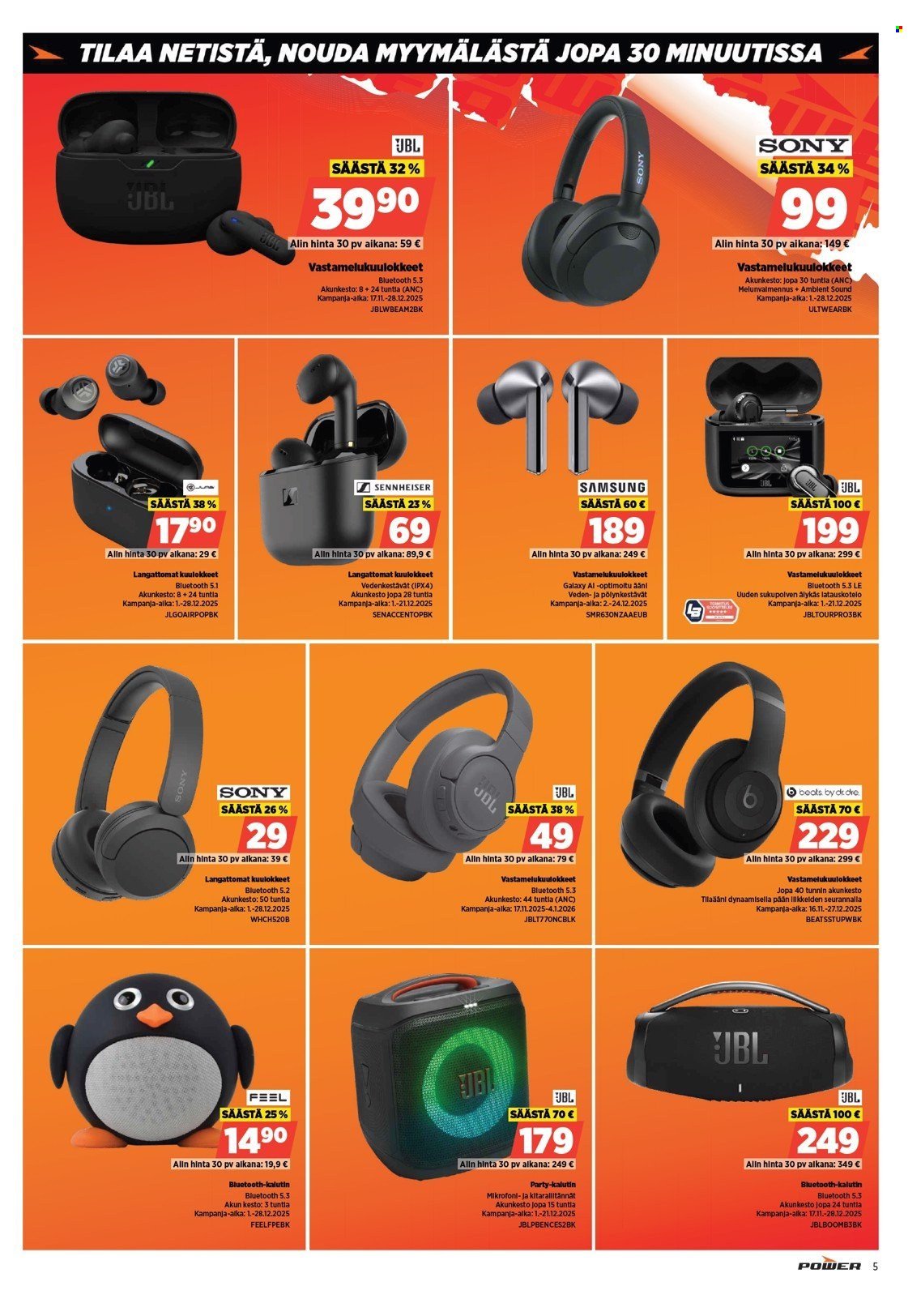 POWER tarjoukset - Joulukuu 2025