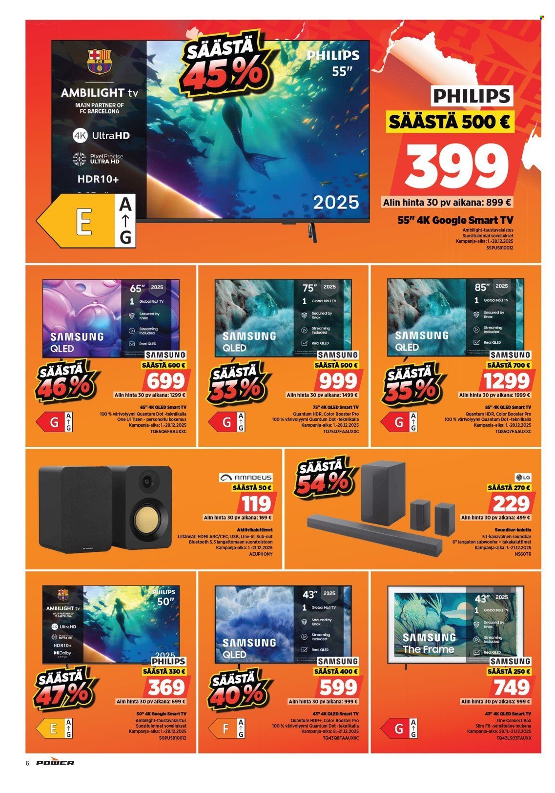 POWER tarjoukset - Joulukuu 2025