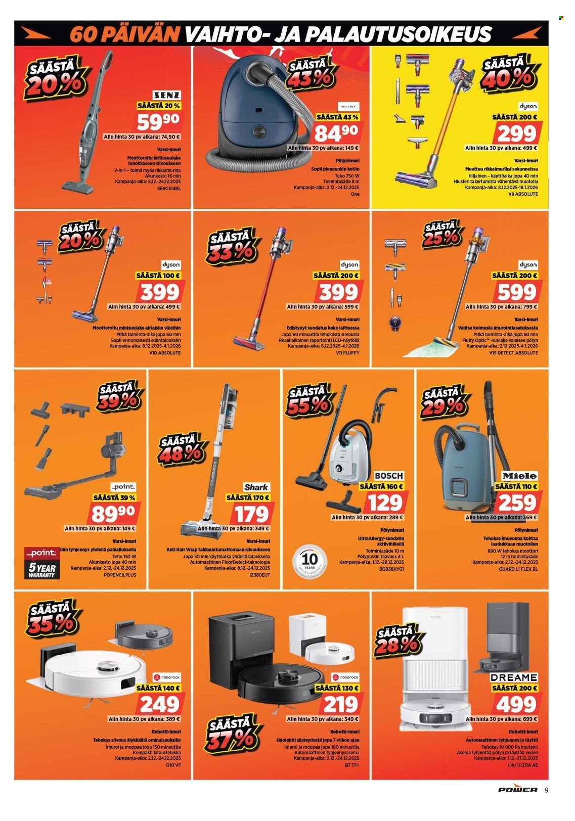 POWER tarjoukset - Joulukuu 2025
