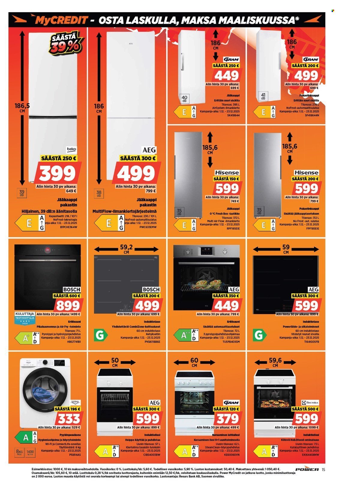POWER tarjoukset - Joulukuu 2025