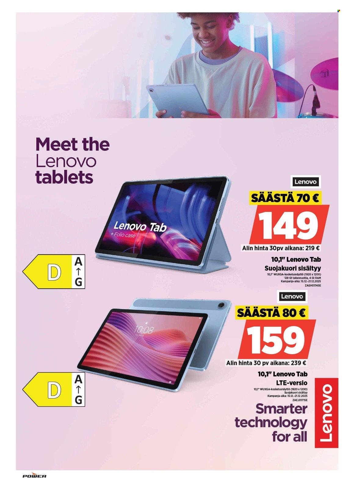 POWER tarjoukset - Joulukuu 2025