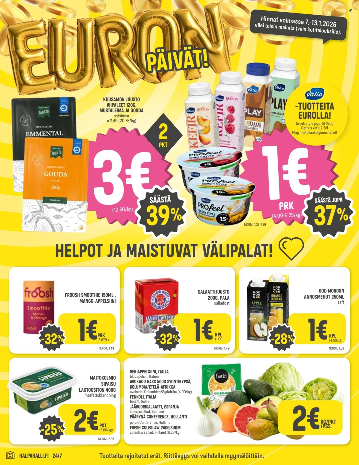 HALPAHALLI tarjoukset - Uusin tarjouslehtemme