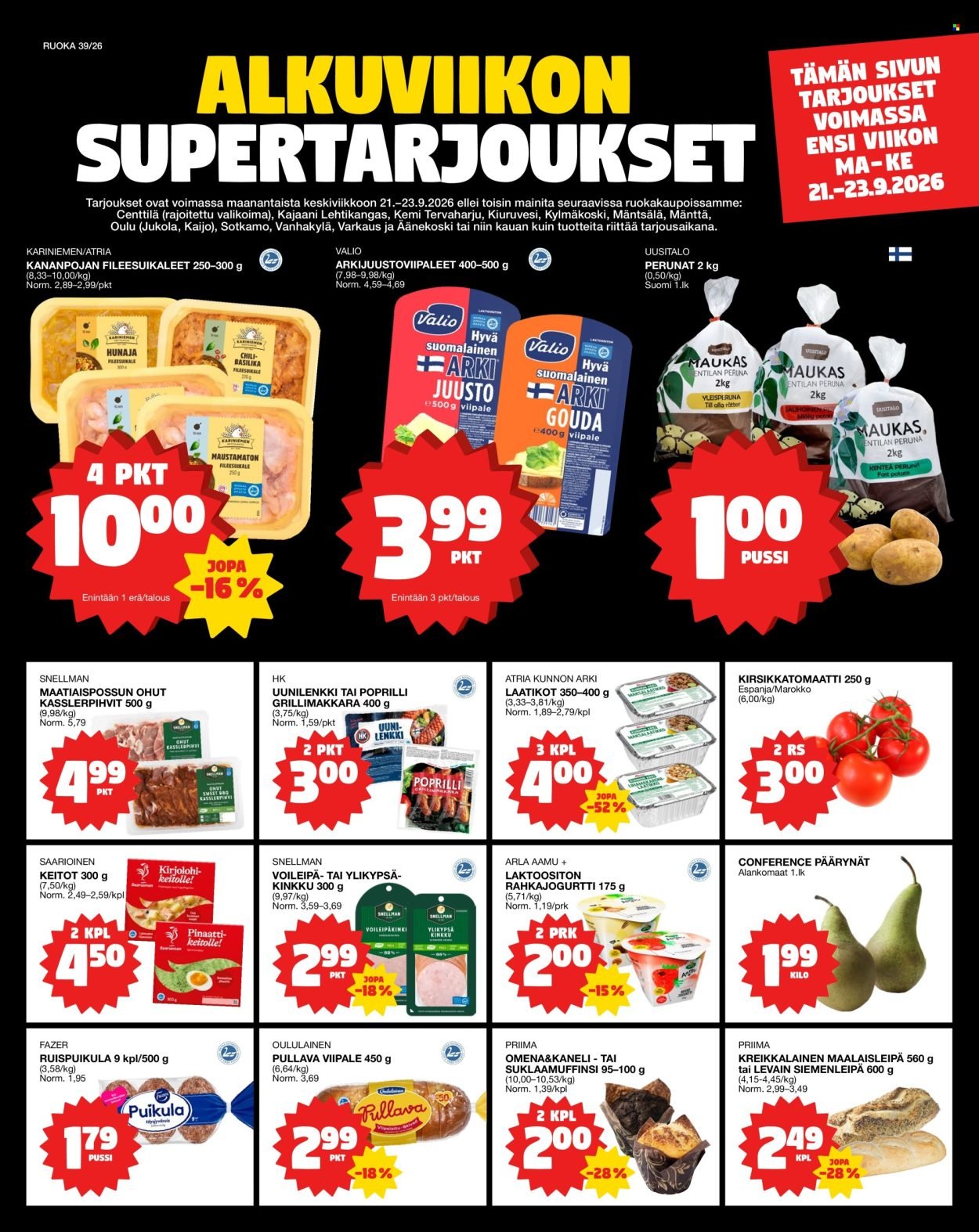 TOKMANNI tarjoukset - Ruokasanomat