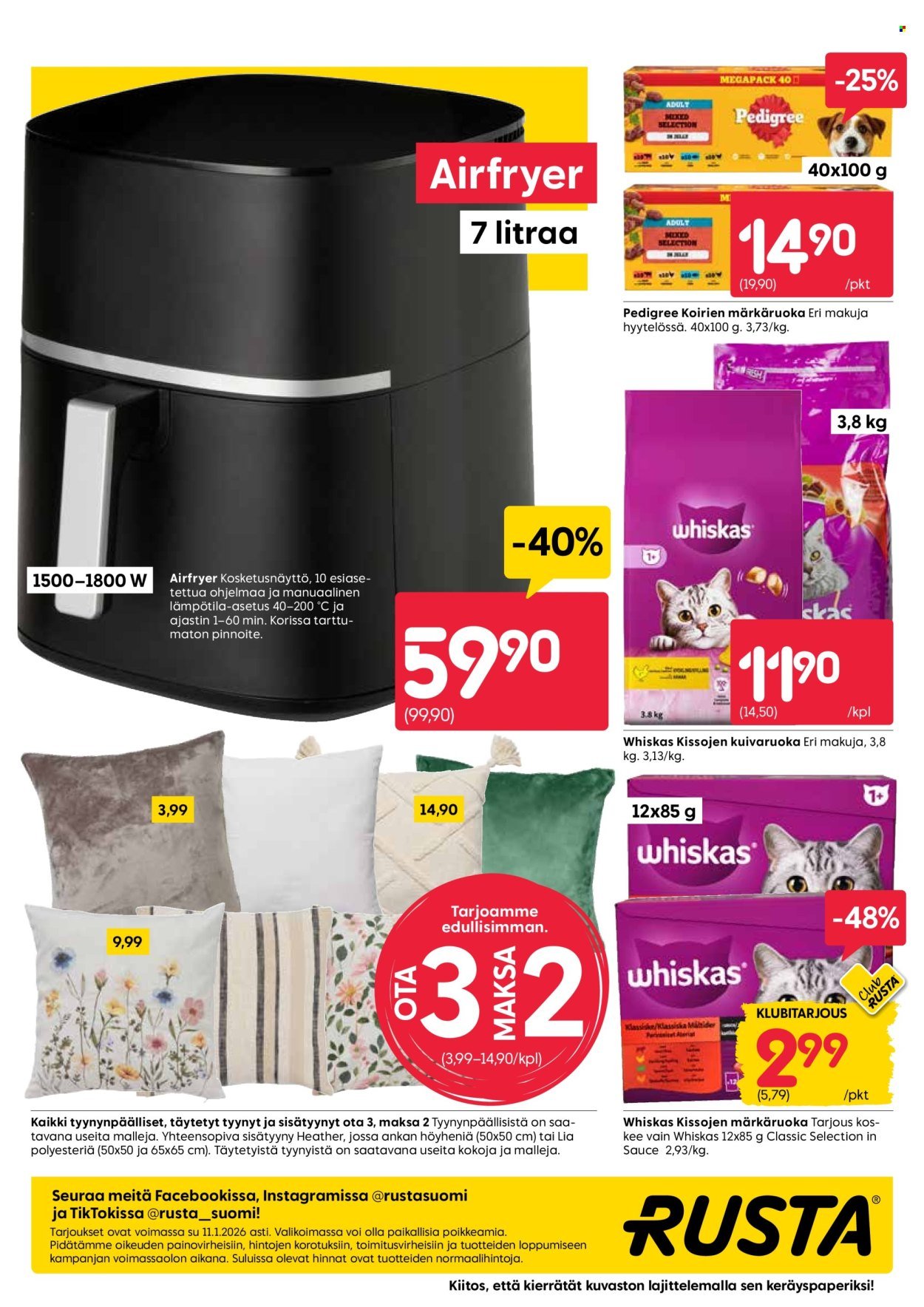 RUSTA tarjoukset - Alkaen MA 5.1.2026