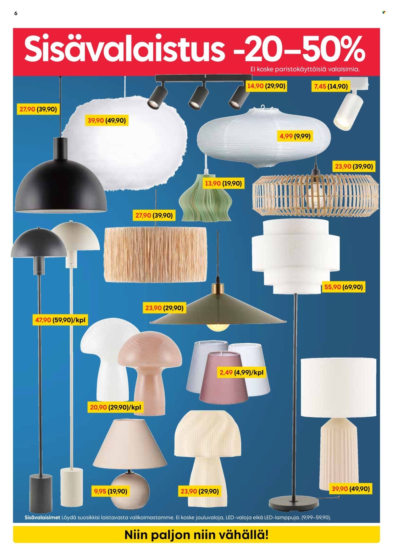 RUSTA tarjoukset - Alkaen MA 5.1.2026