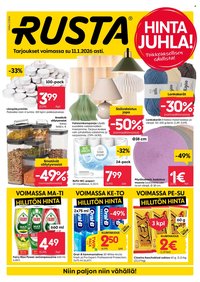 RUSTA tarjoukset - Alkaen MA 5.1.2026