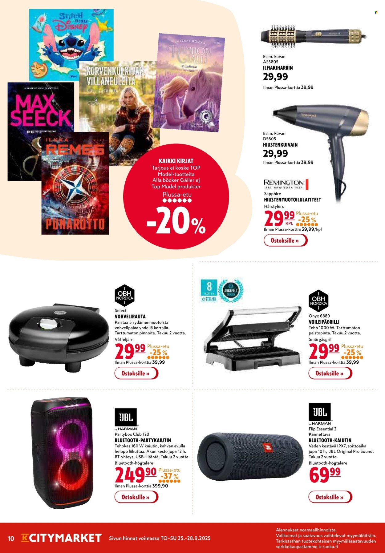 K-CITYMARKET tarjoukset - Alkaen TO 25.9.2025 (2025-09-25 - 2025-10-01)