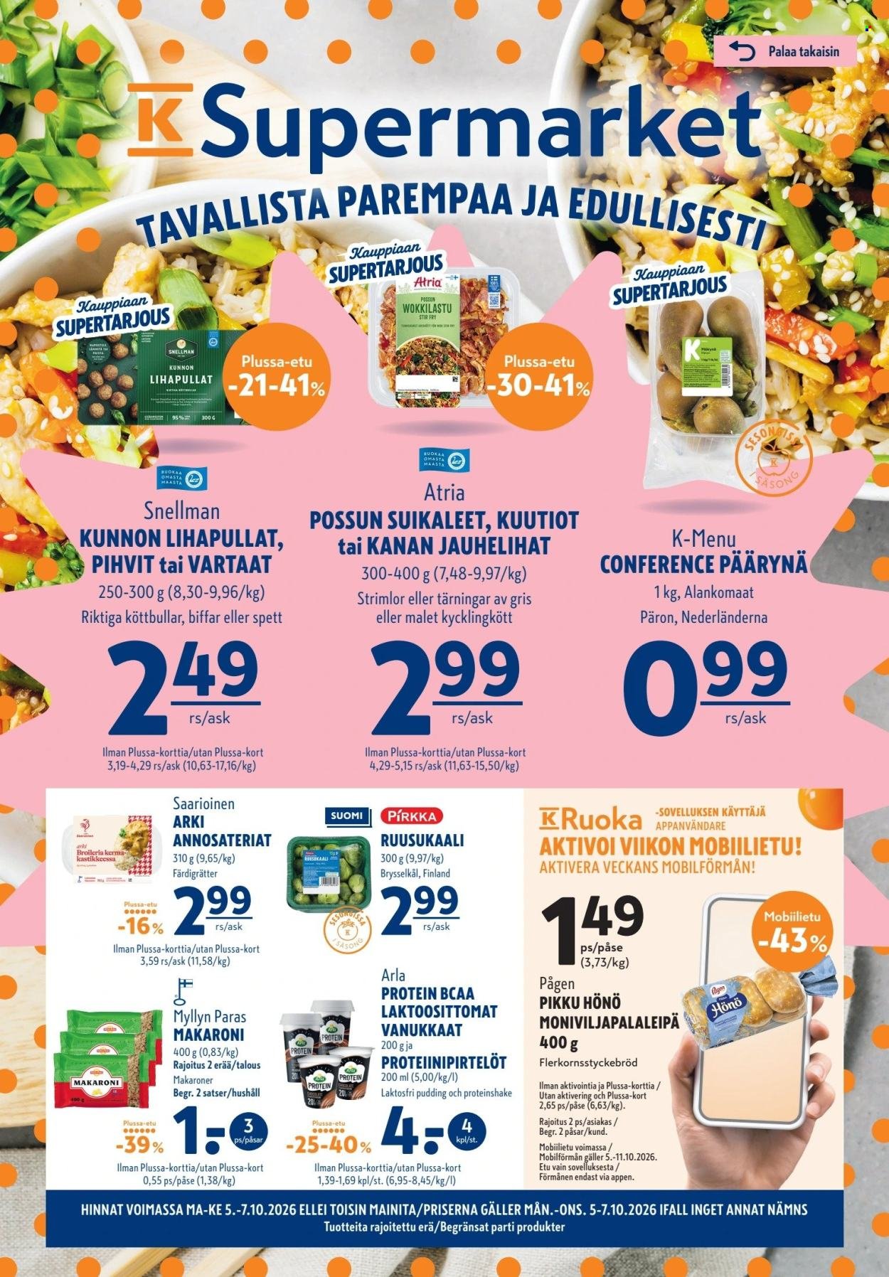 K-SUPERMARKET tarjoukset - Tavallista parempaa ja edullisesti