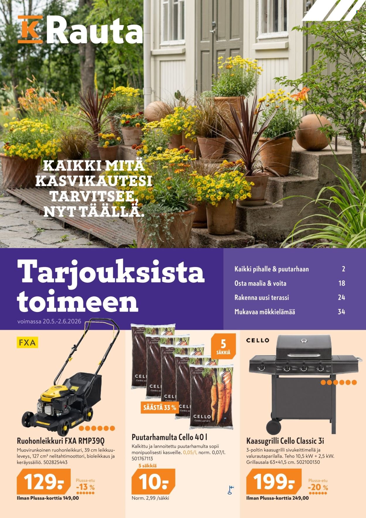 K-RAUTA tarjoukset - Tarjouksista toimeen