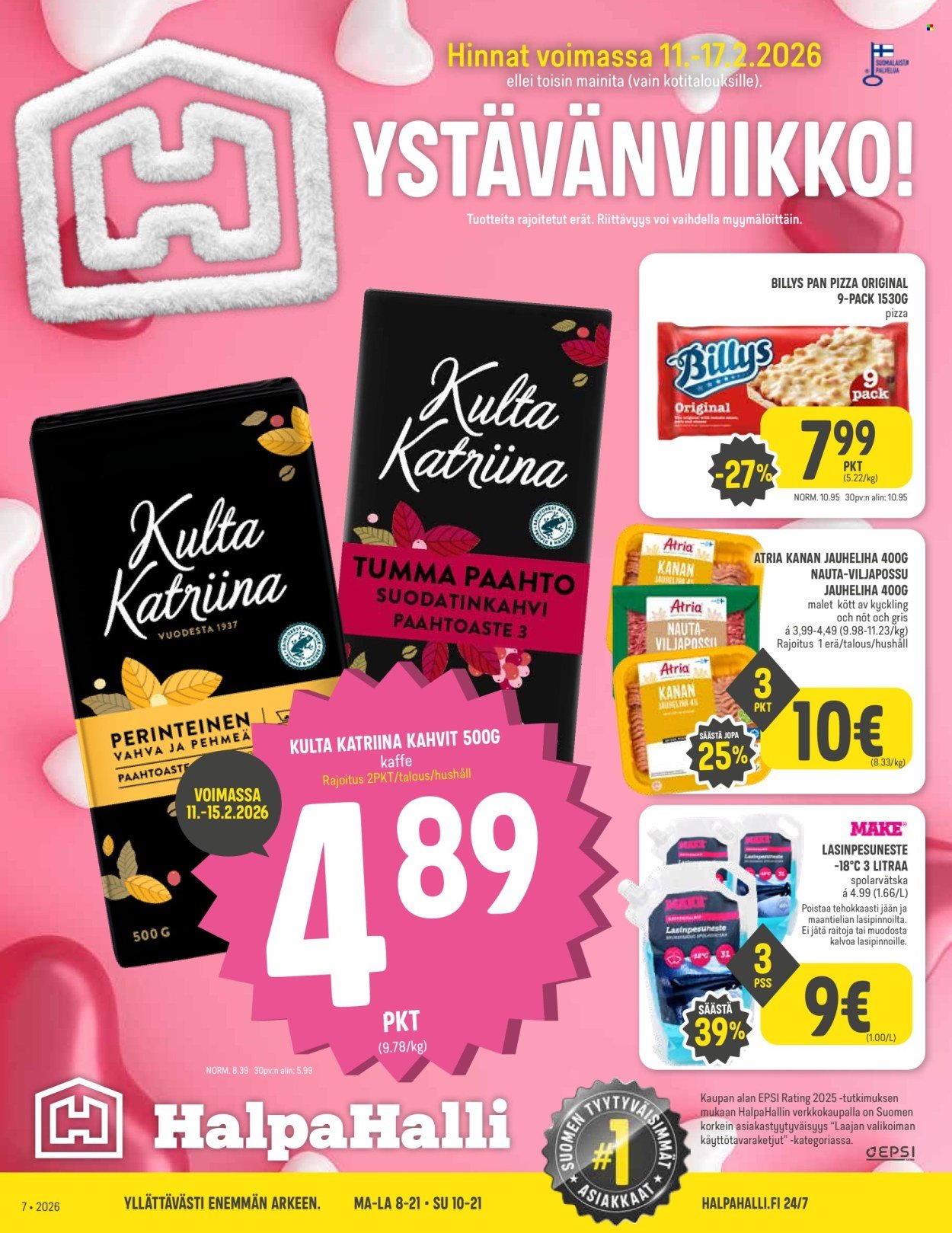 HALPAHALLI tarjoukset - Uusin tarjouslehtemme