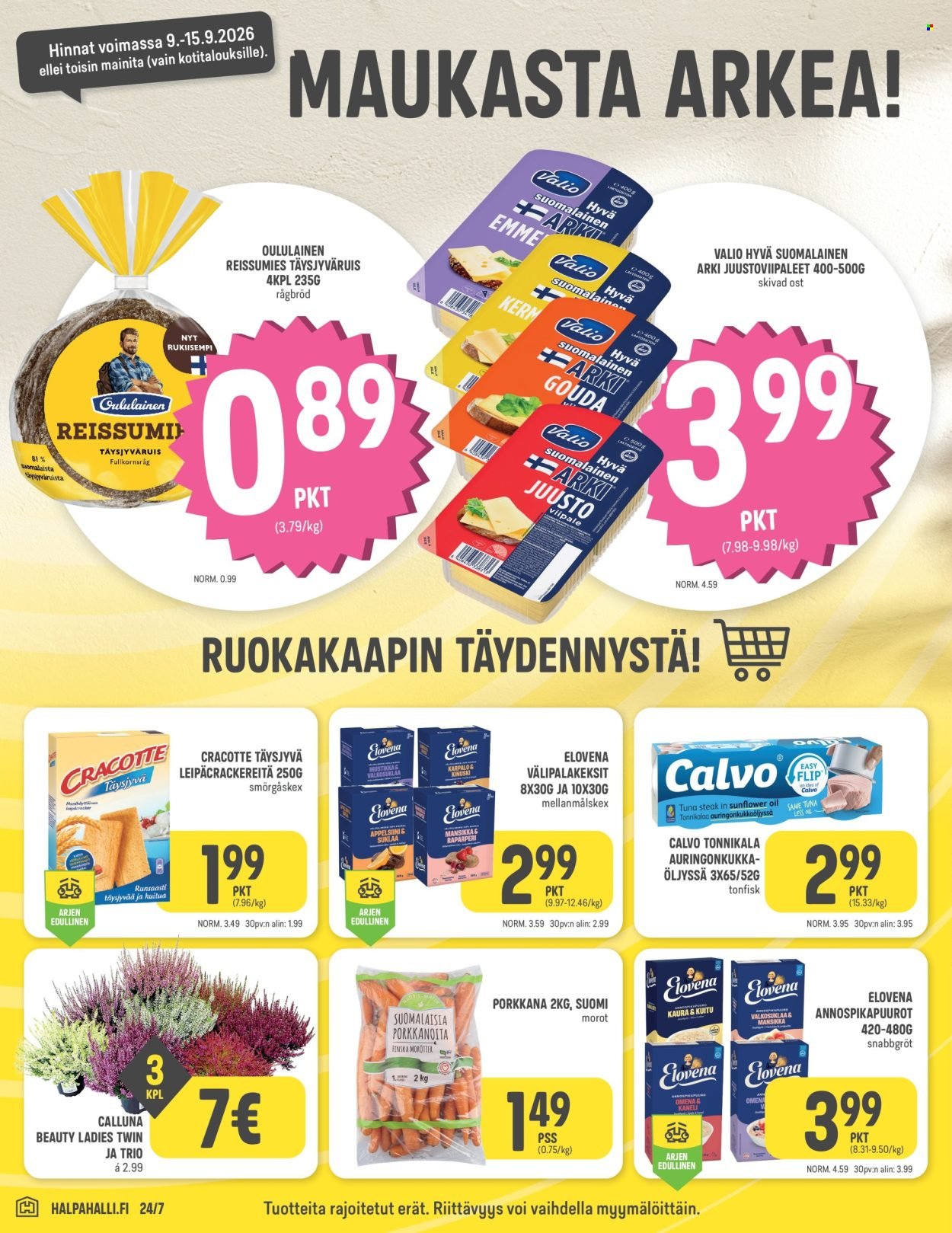 HALPAHALLI tarjoukset - Uusin tarjouslehtemme