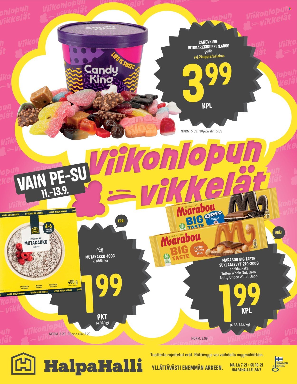 HALPAHALLI tarjoukset - Uusin tarjouslehtemme
