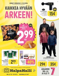 HALPAHALLI tarjoukset - Uusin tarjouslehtemme